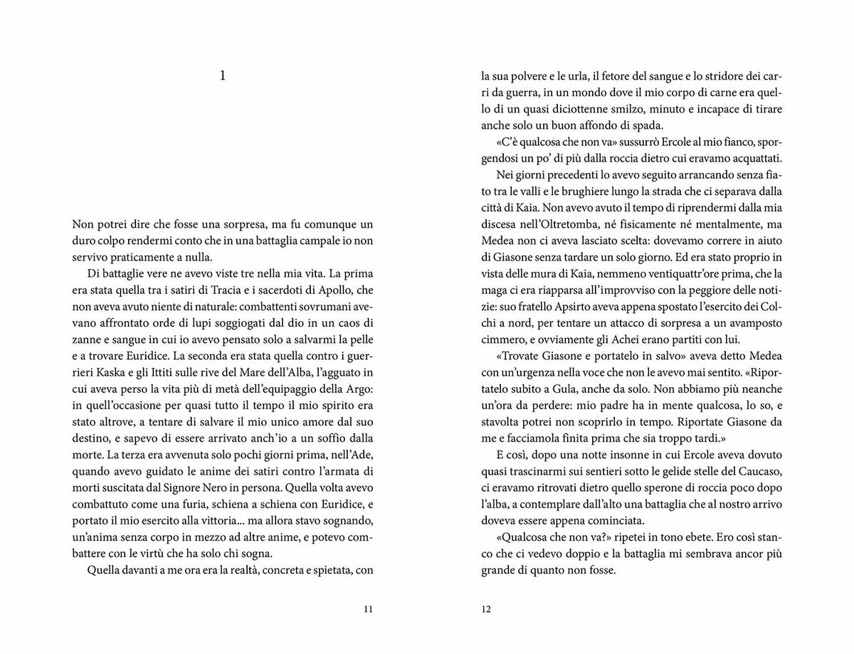 Orfeo. Carne e anima