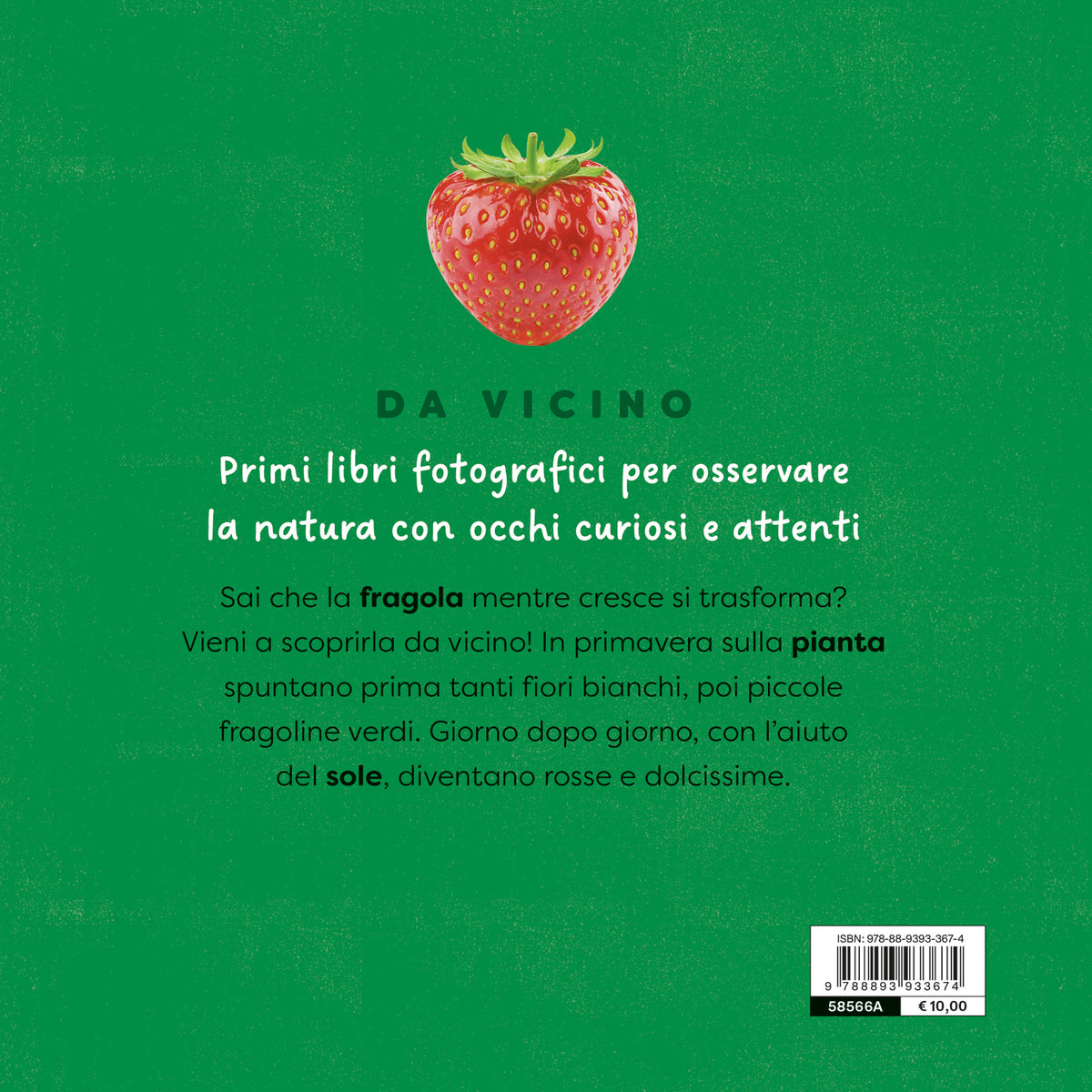 Fragola. un primo sguardo scientifico sul mondo naturale