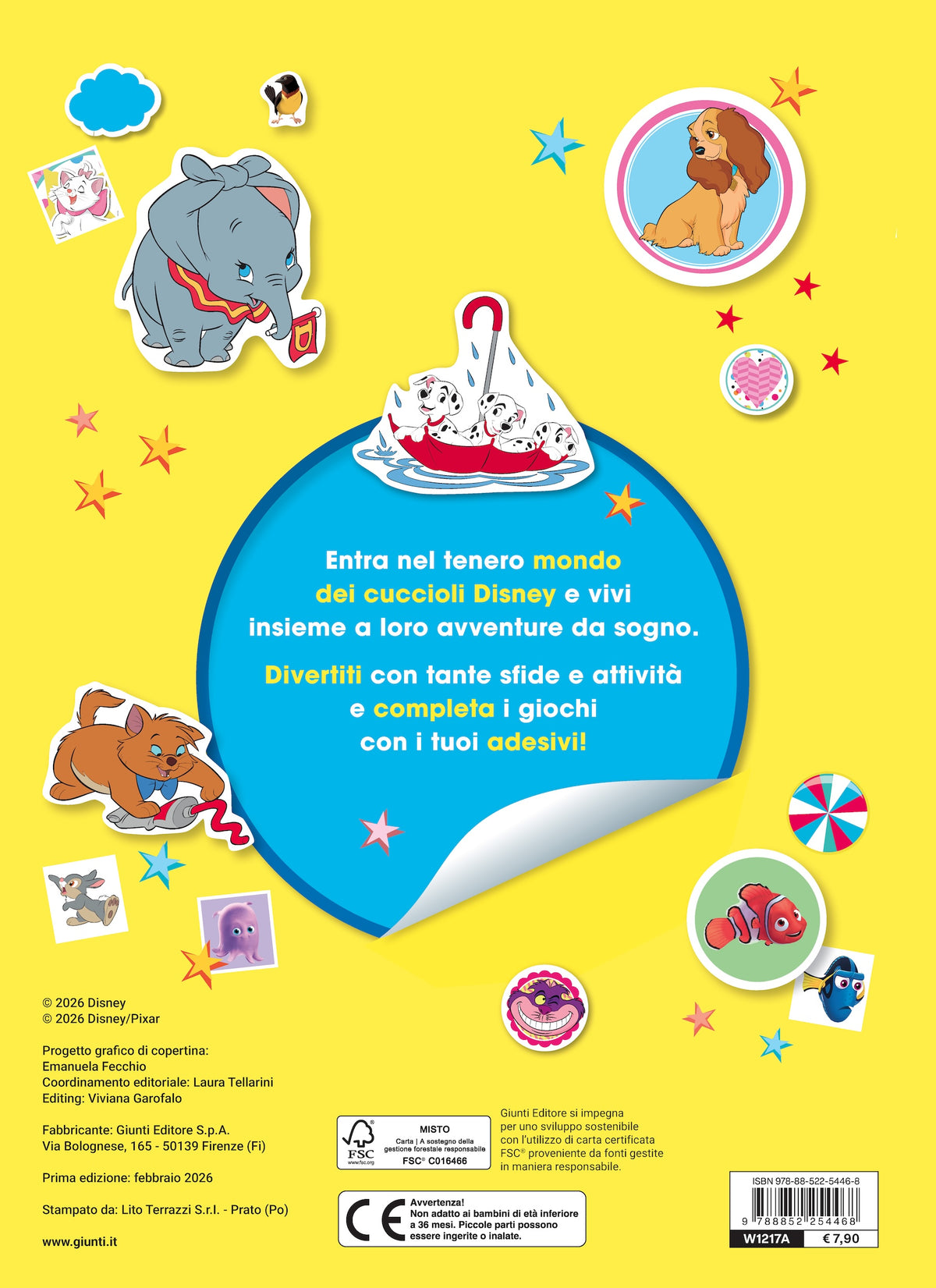 Cuccioli 500 Sticker Disney - Tante attività con i tuoi cuccioli