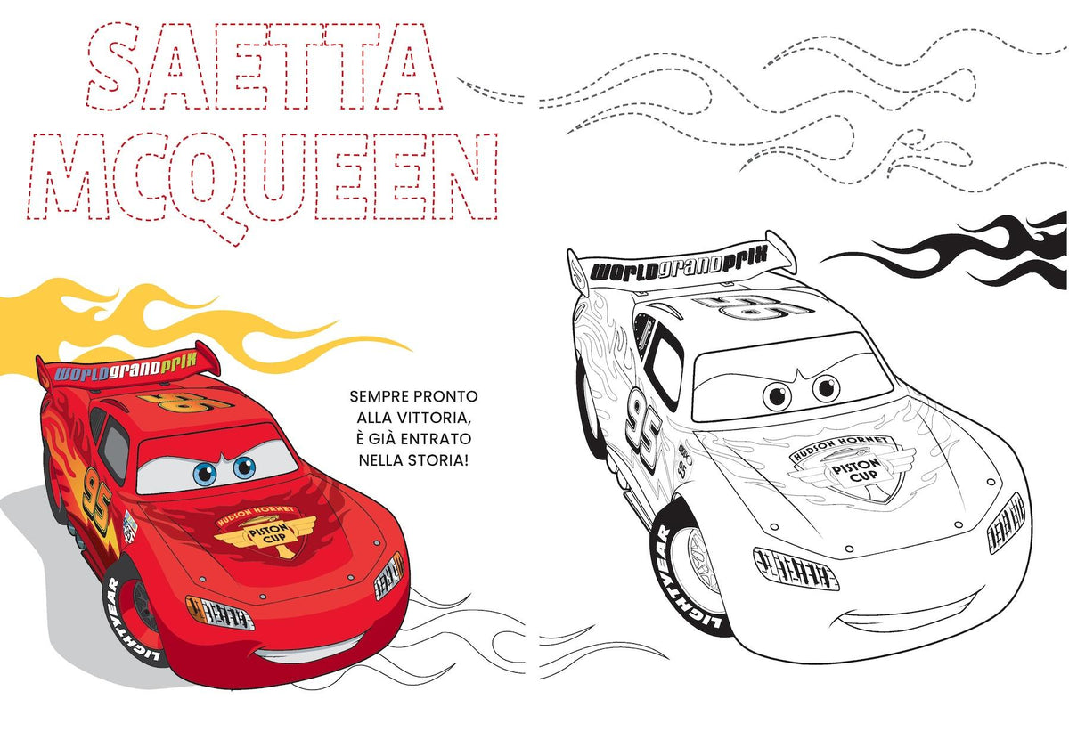 Cars Disegna&colora - Motori