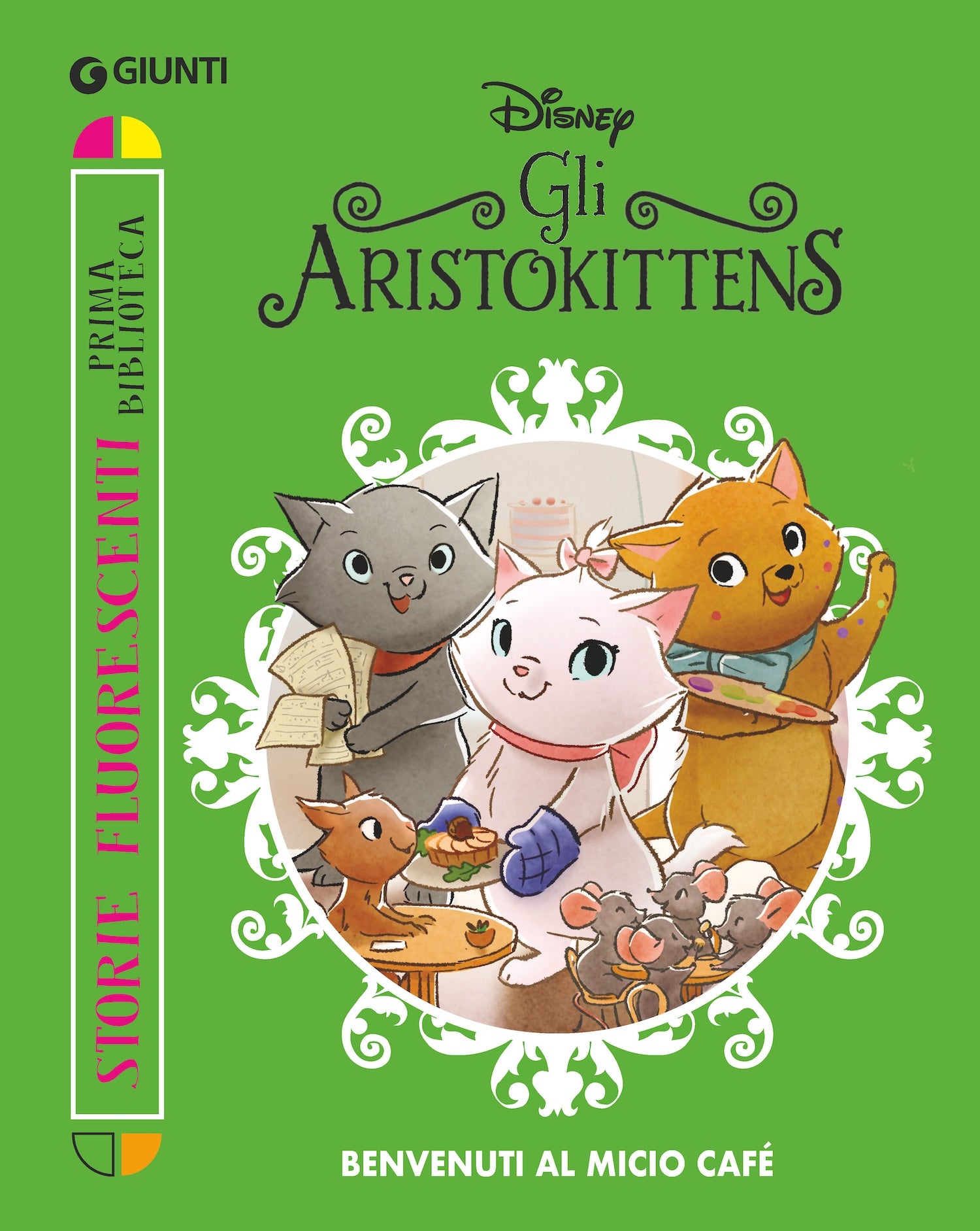 Aristokittens Storie fluorescenti Prima biblioteca. Benvenuti al micio café