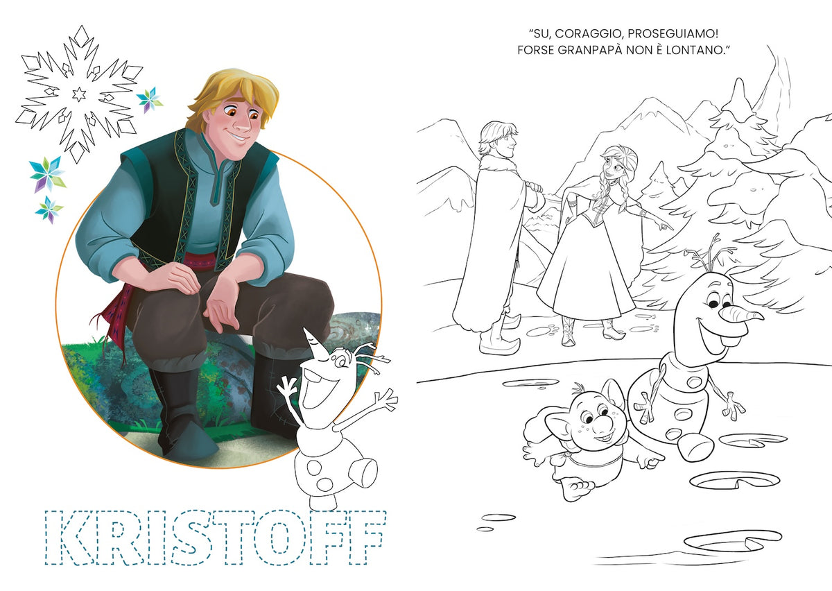 Elsa e Anna Disegna&colora Disney Frozen
