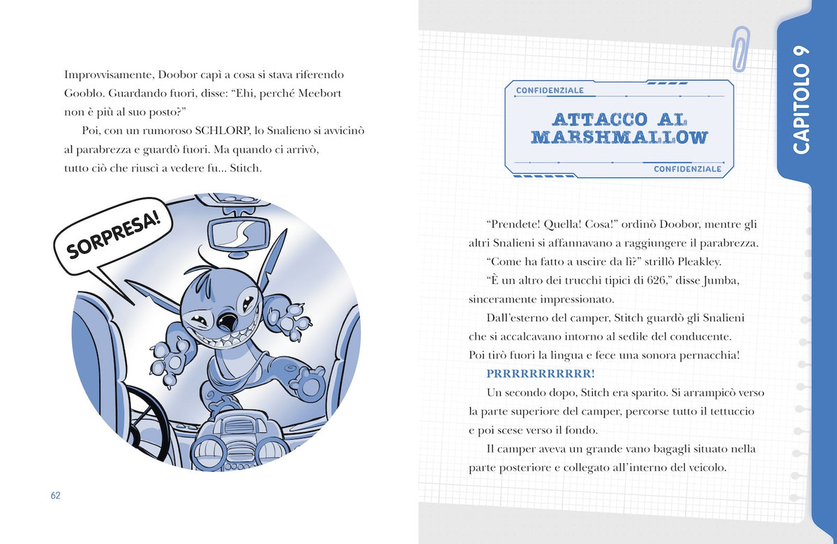 Agente Stitch Storie fluorescenti Prima biblioteca. Un caso da brividi
