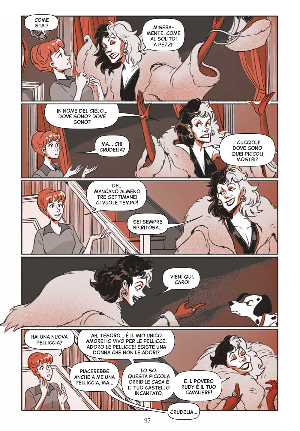 Crudelia De Mon La mia vera storia - Disney Villains Graphic Novel