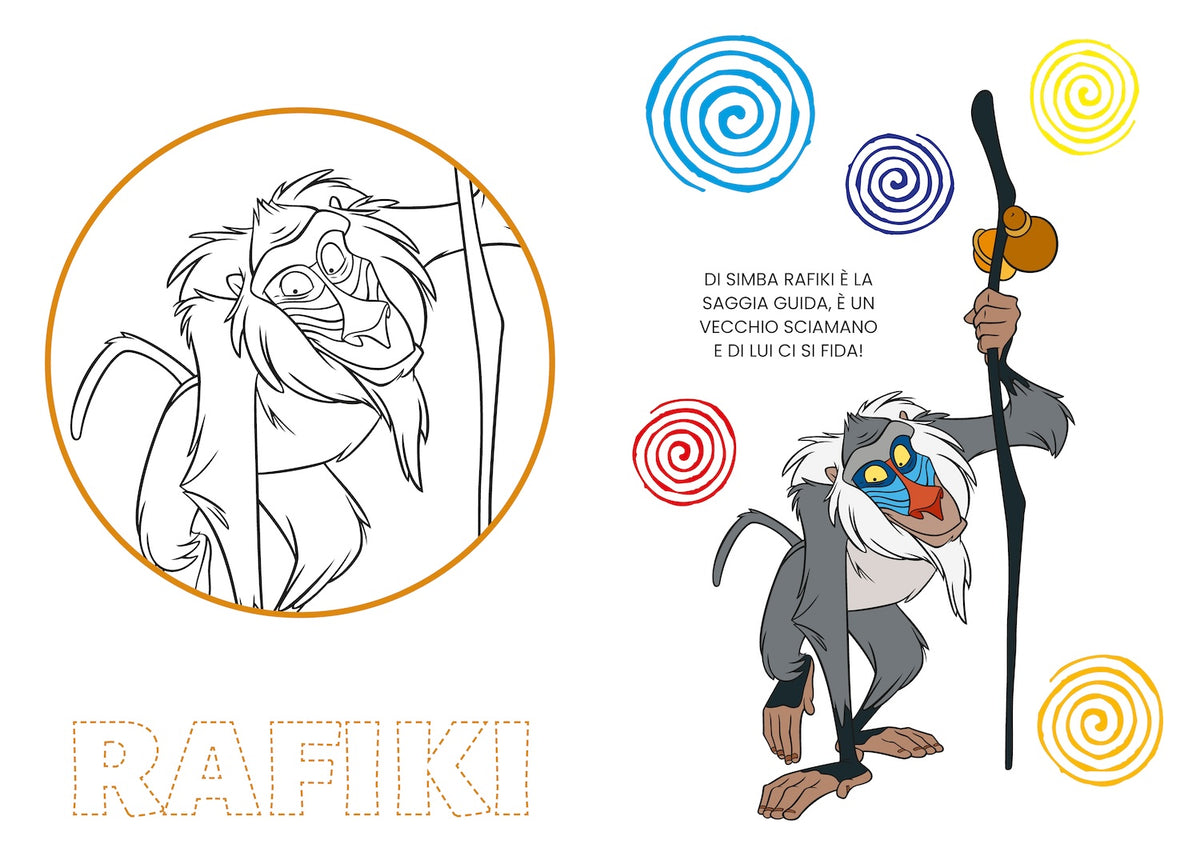 Cuccioli Disegna&colora Disney Animals