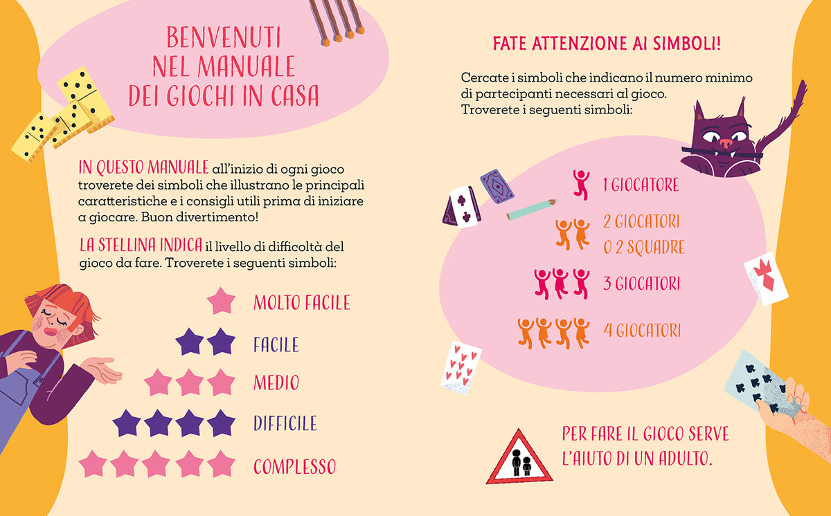 Il manuale dei giochi in casa