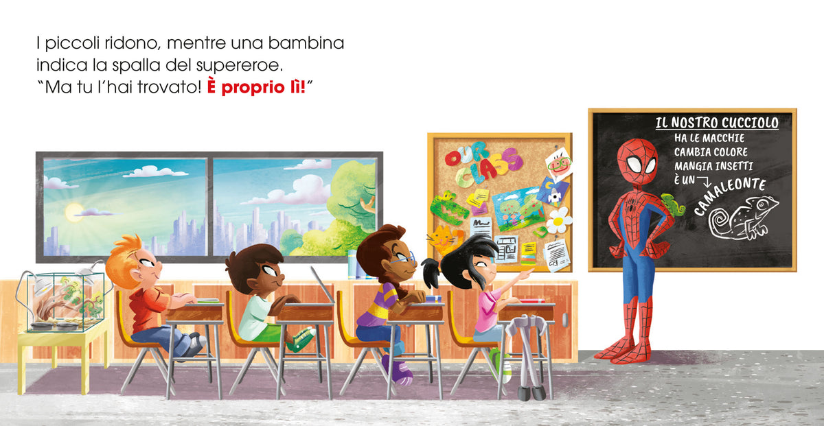 Spider-man Missione a scuola Storie per diventare grandi Marvel