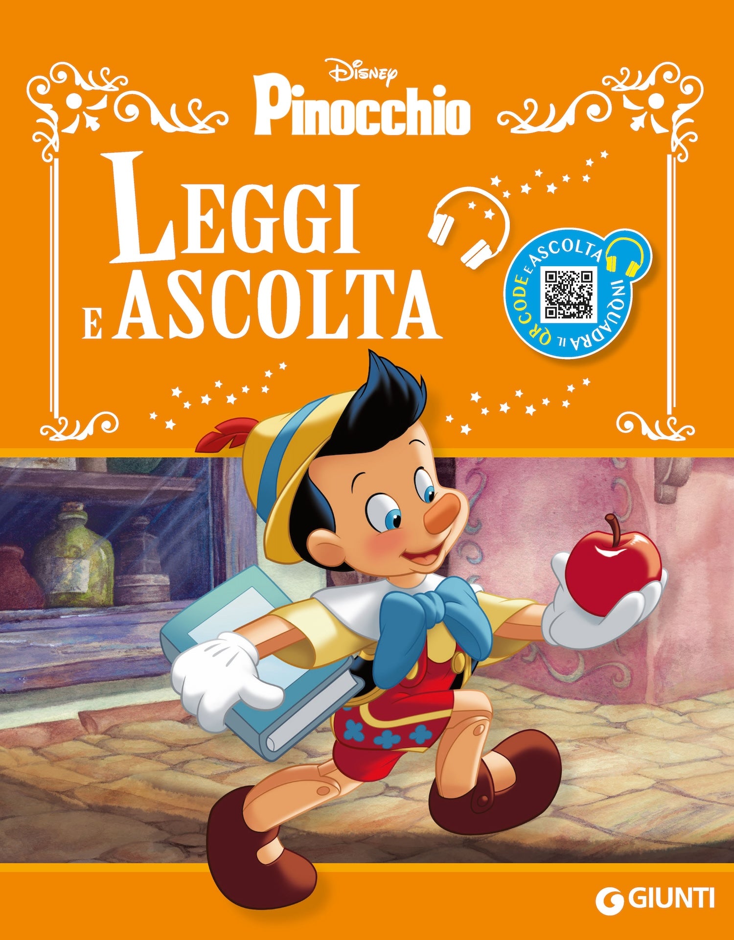 Pinocchio Leggi e ascolta con QR Code. Inquadra il Qr code e ascolta