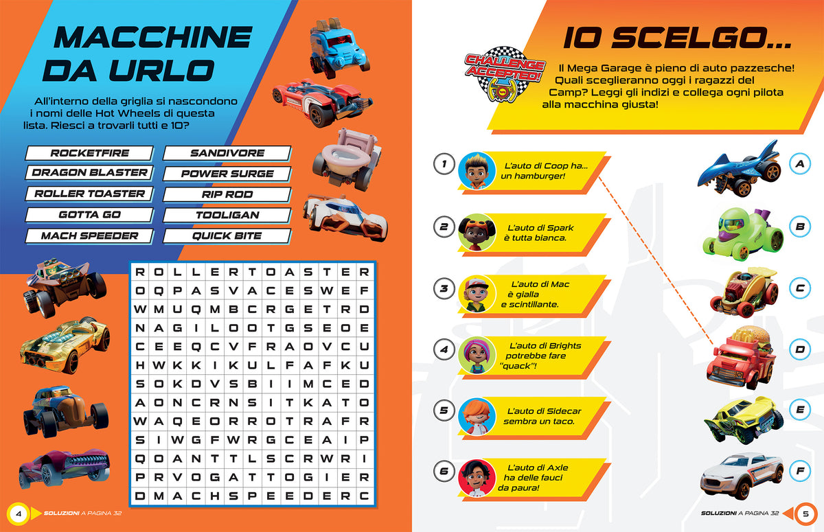 Hot Wheels Let's Race. Activity book. Superturbo