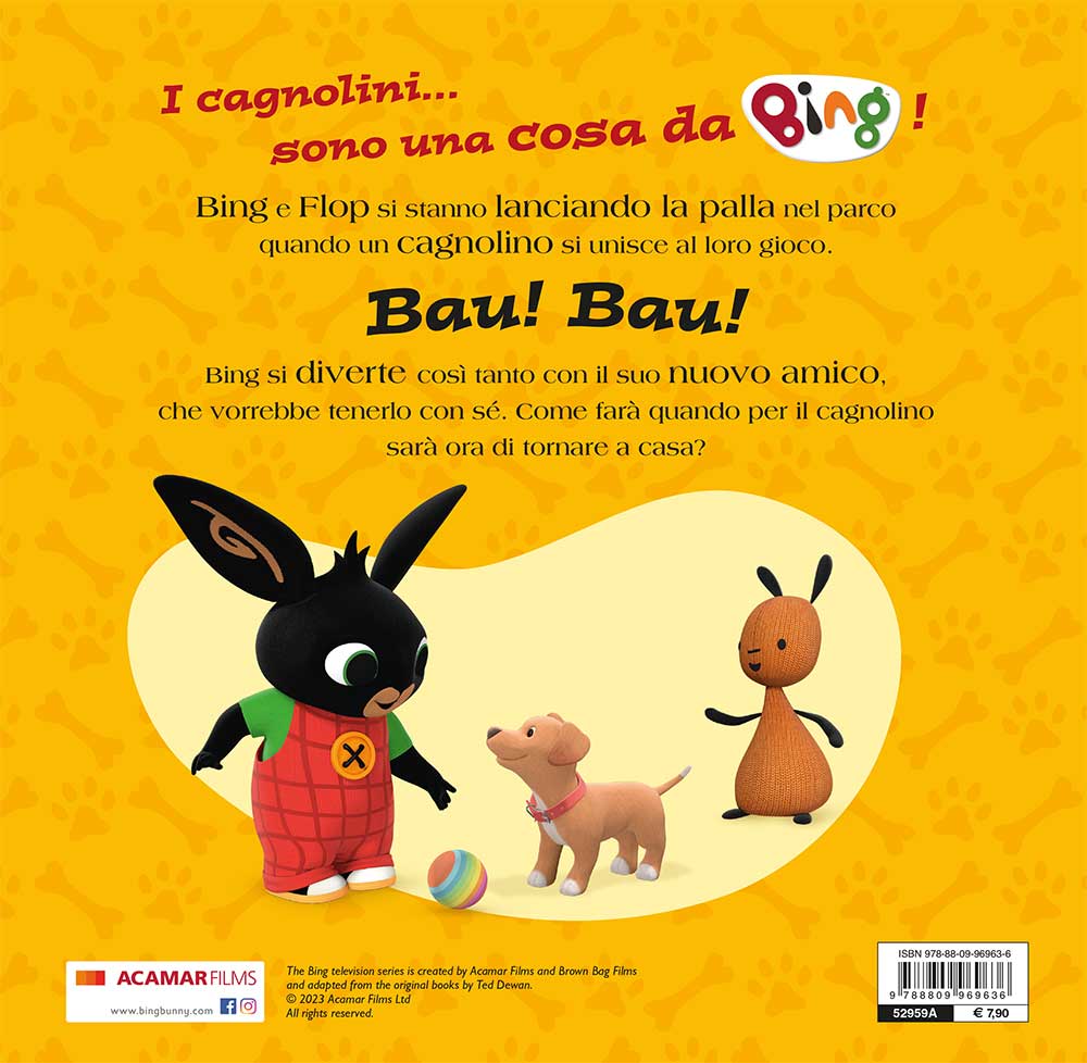 Bing. Ciao cagnolino!