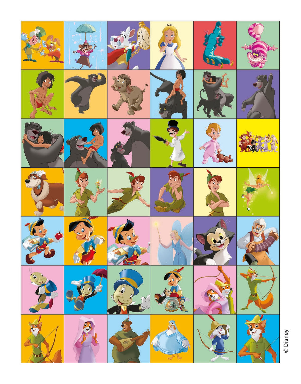Mini Staccattacca e colora Disney Classics. Più di 60 adesivi