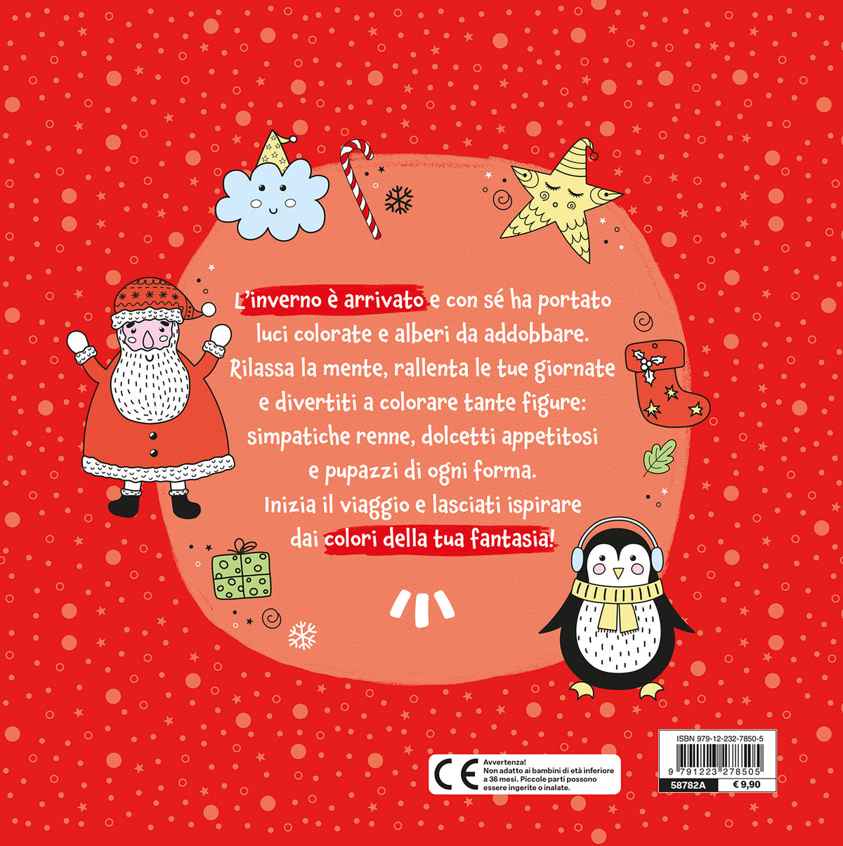 Mandala super carini. Natale