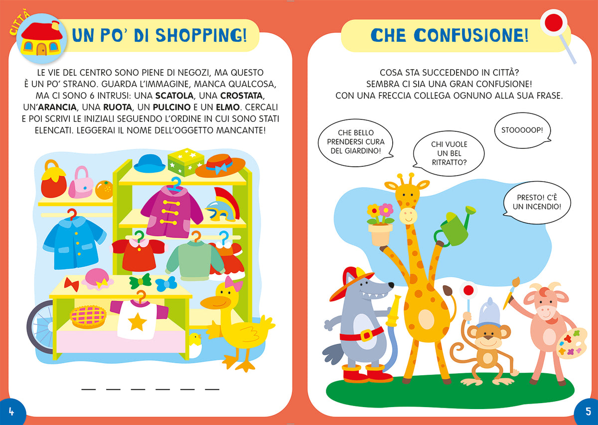 Tanti giochi per tutto l'anno. Con stickers