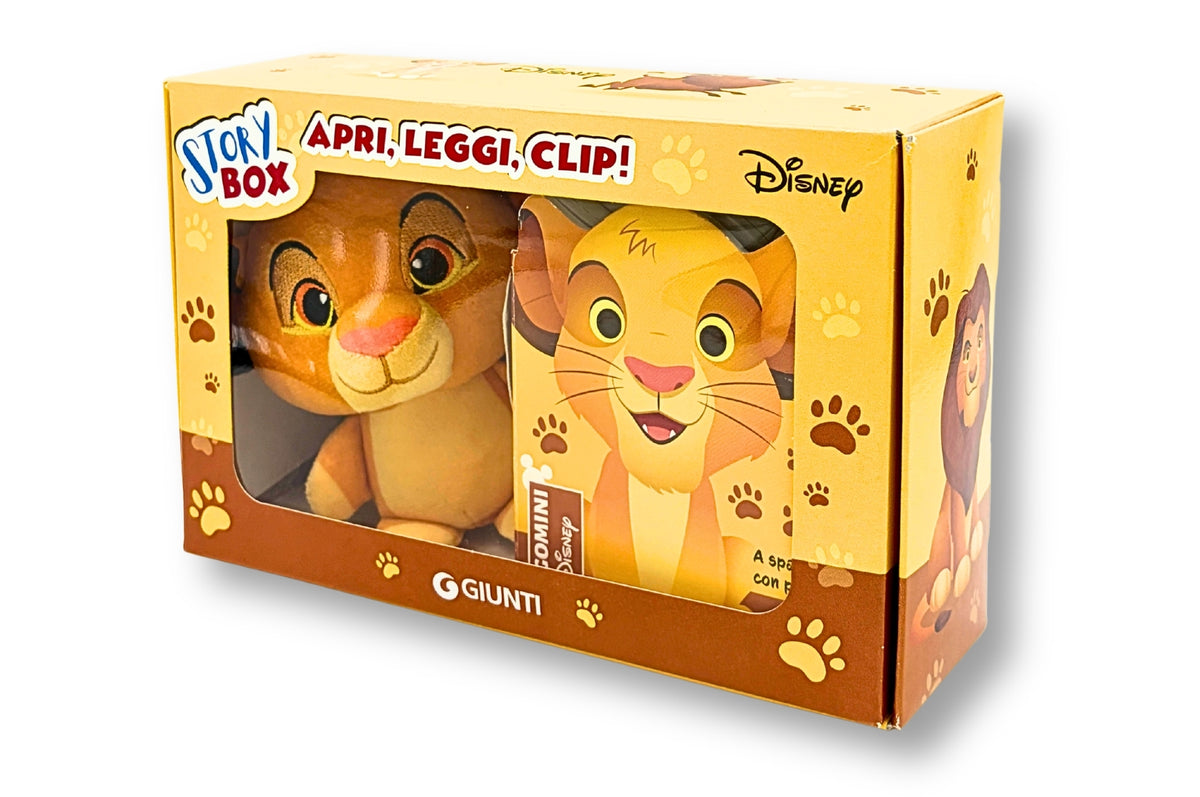 Story Box Il Re Leone con Clip Bag