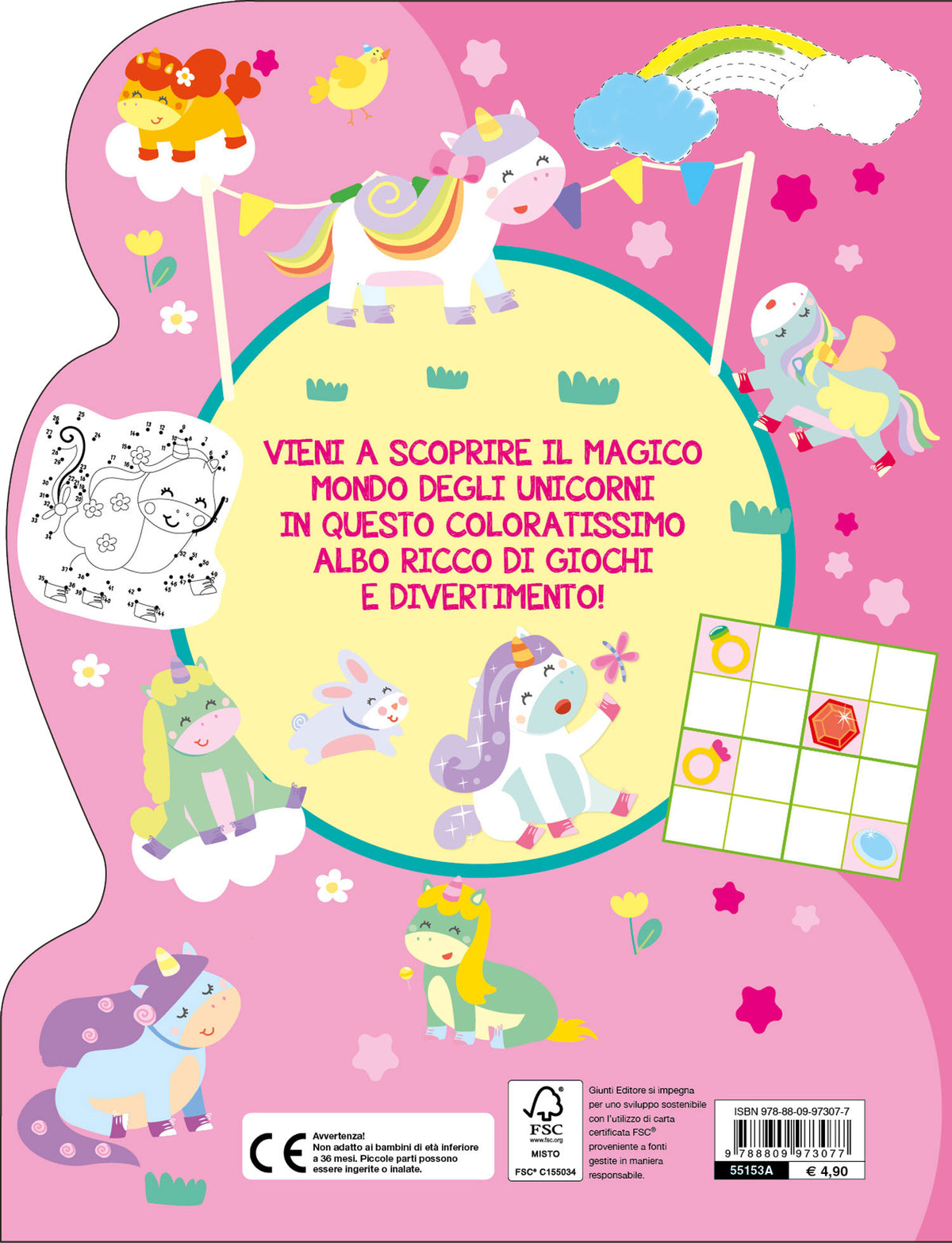 Unicorni. Gioca e colora