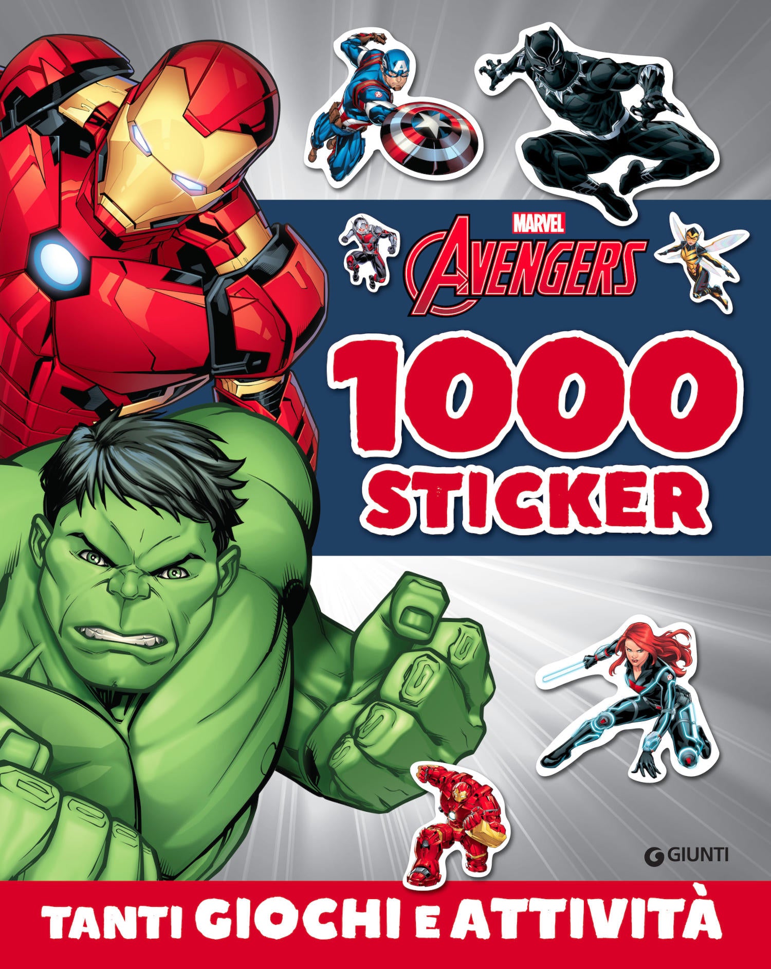 1000 Sticker Marvel Avengers. Tanti giochi e attività