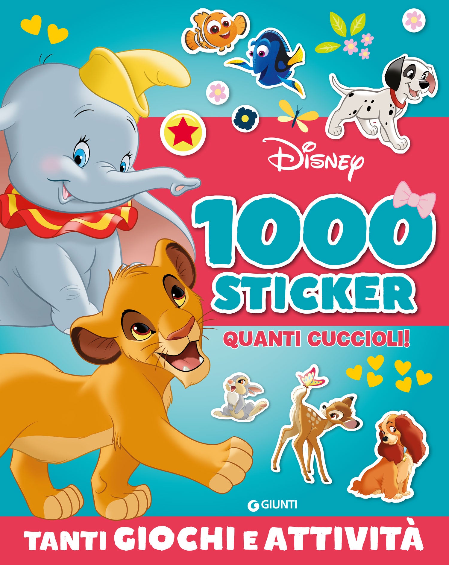 Quanti cuccioli! 1000 Sticker Disney. Tanti giochi e attività