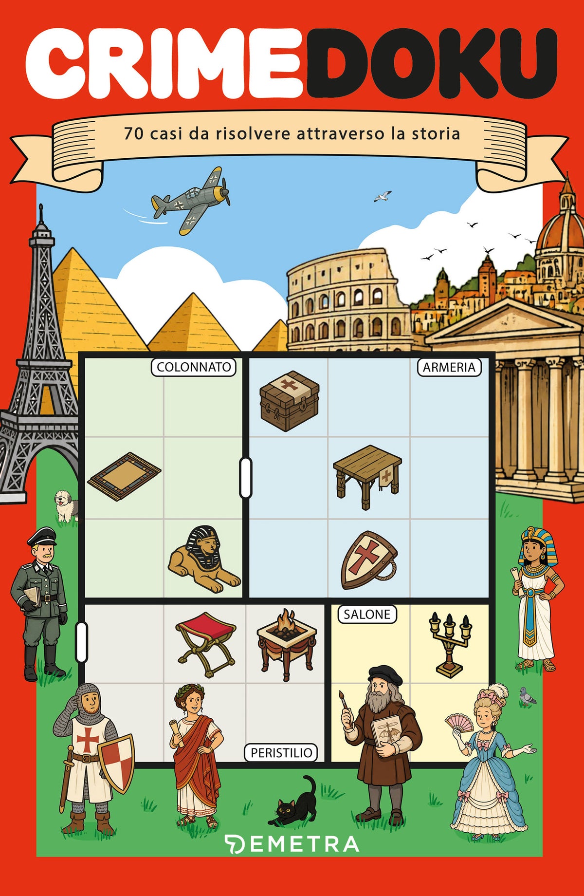 Crimedoku. 70 casi da risolvere attraverso la storia