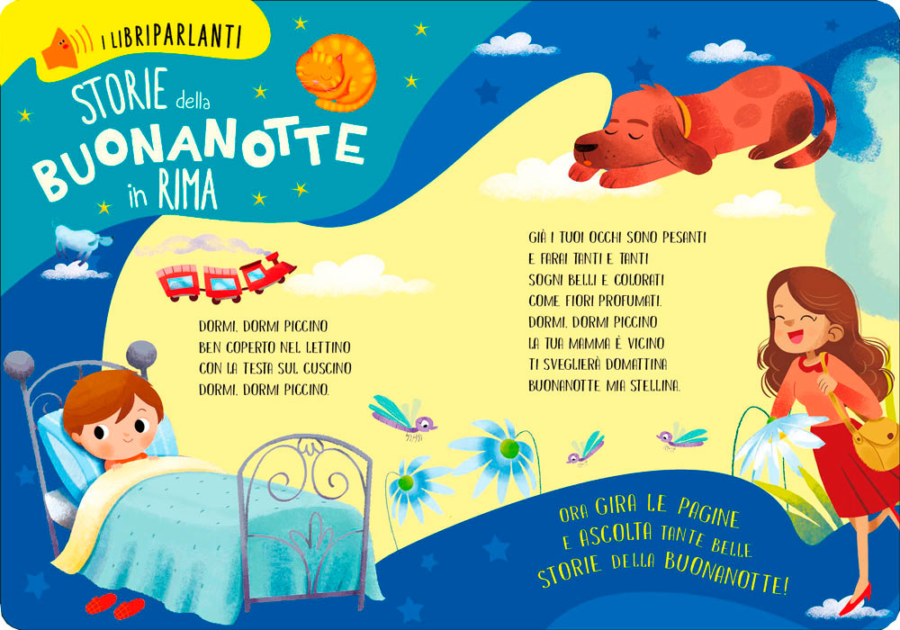 Storie della buonanotte in rima. I libri parlanti
