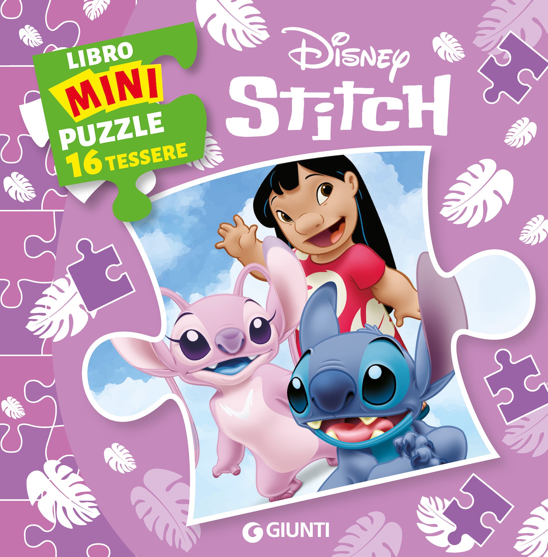 Stitch Libro Mini Puzzle 16 tessere