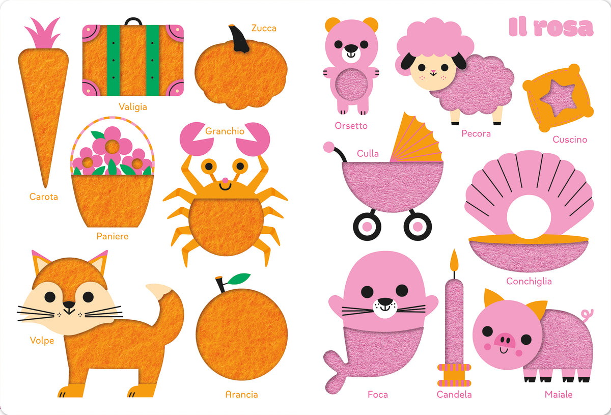 I colori delle cose. Grande libro tattile sensoriale
