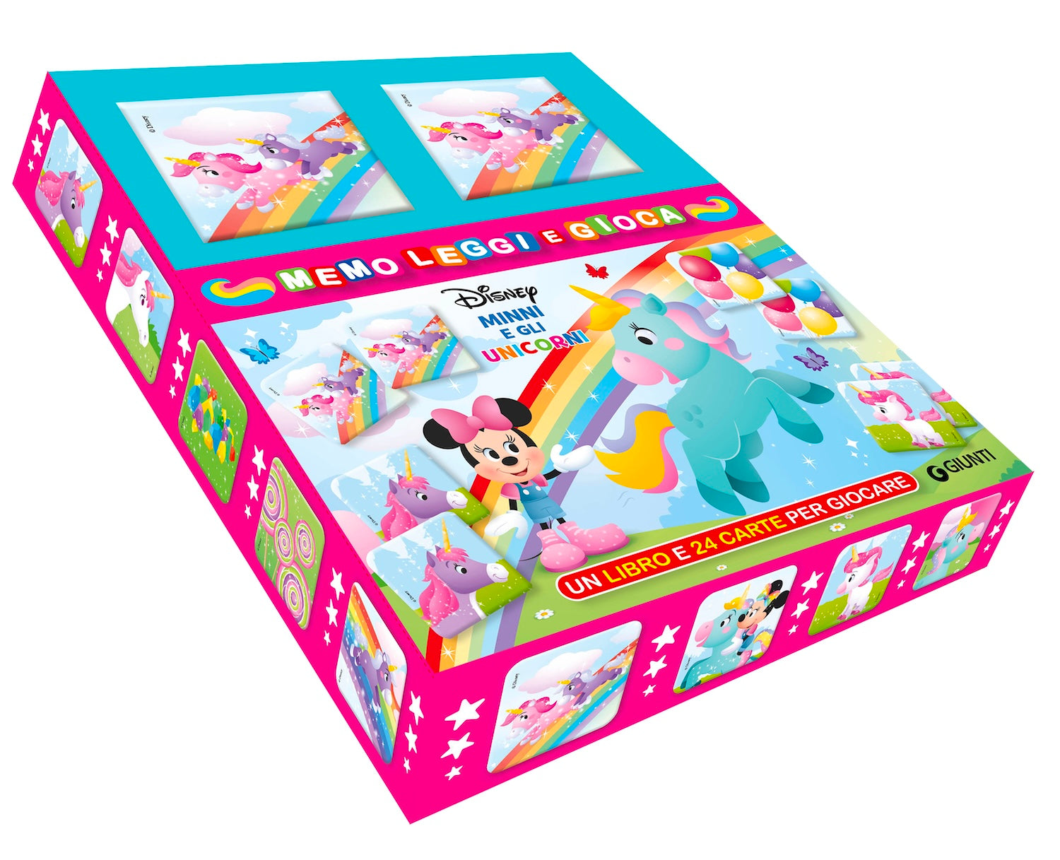 Minni e gli Unicorni Memo Book. Memo Leggi e Gioca - Un libro e 24 carte per giocare