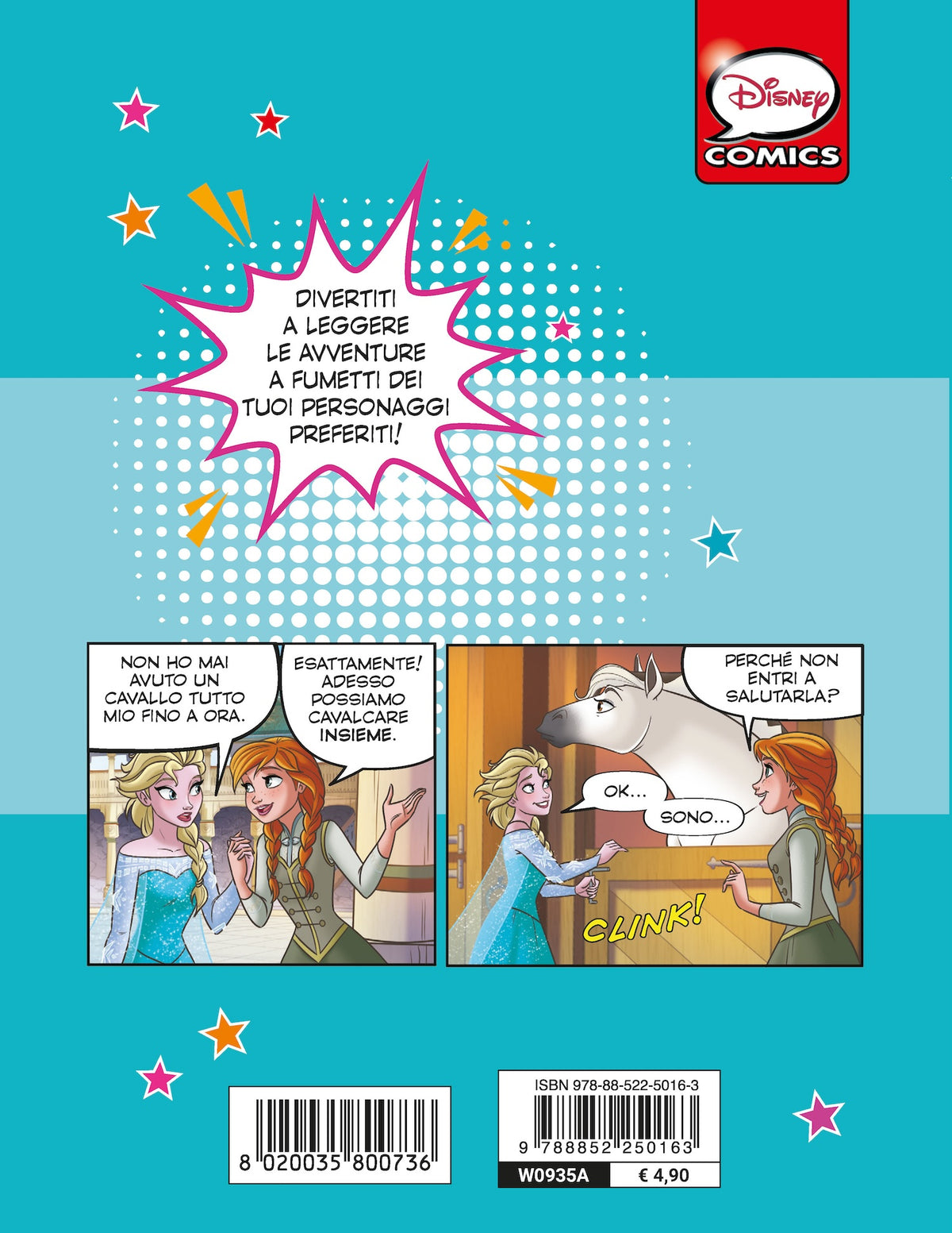 Frozen Prime letture a fumetti!. Impara a leggere con le storie a fumetti!