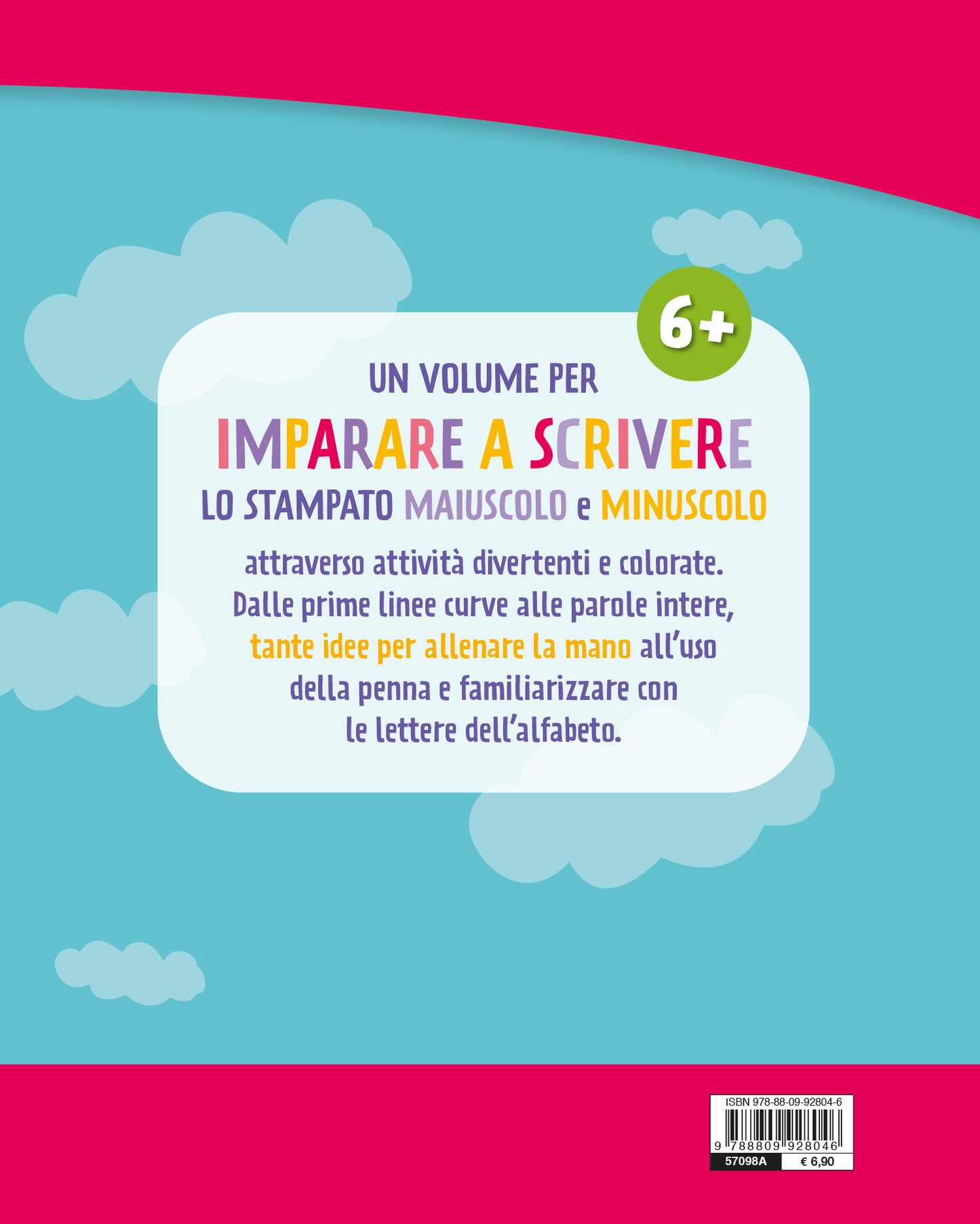 Il mio primo libro di scrittura in stampatello. dal maiuscolo al minuscolo