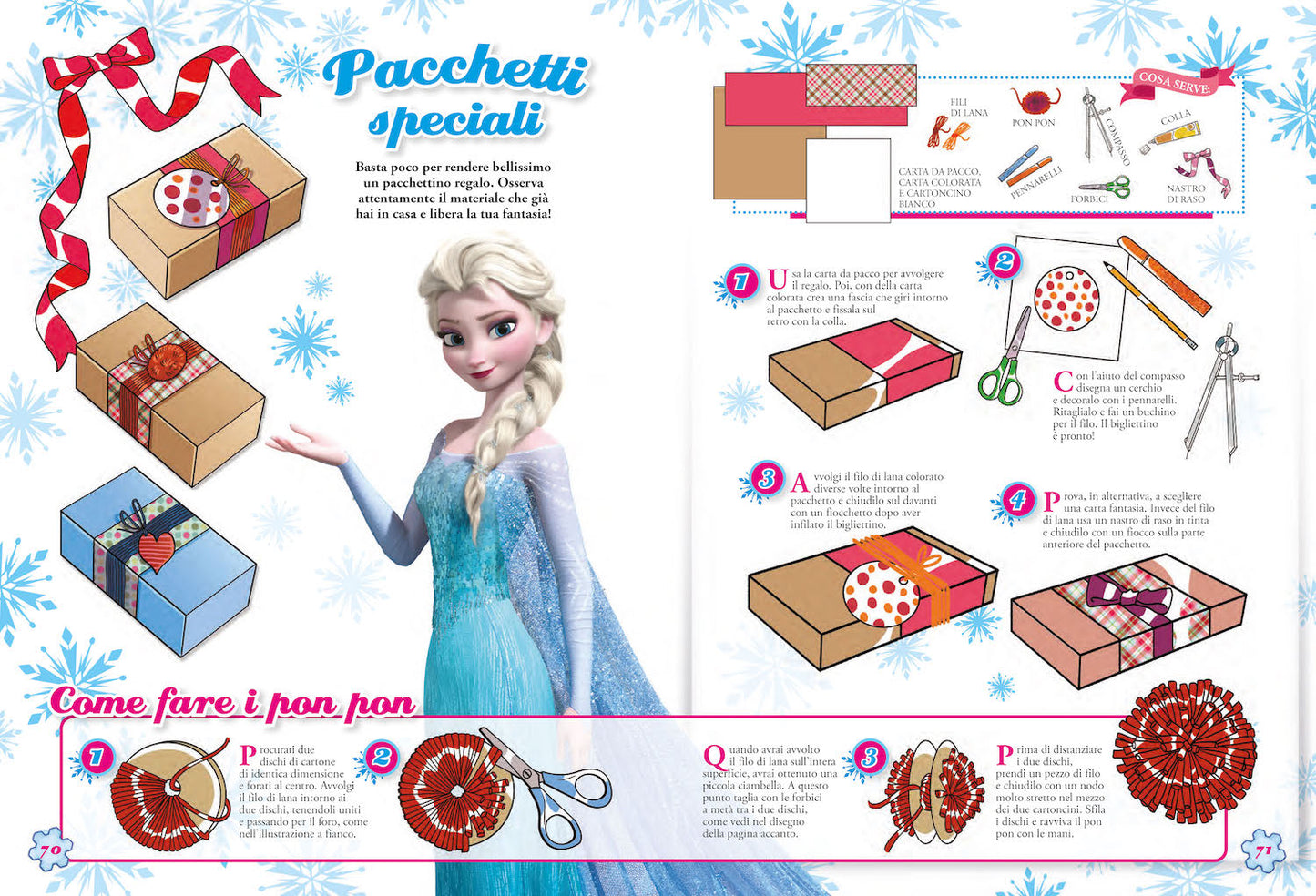 Lavoretti per le feste Disney. Più di 80 attività: decorazioni, pacchetti regalo, accessori, biglietti d'auguri, gioielli, ricette