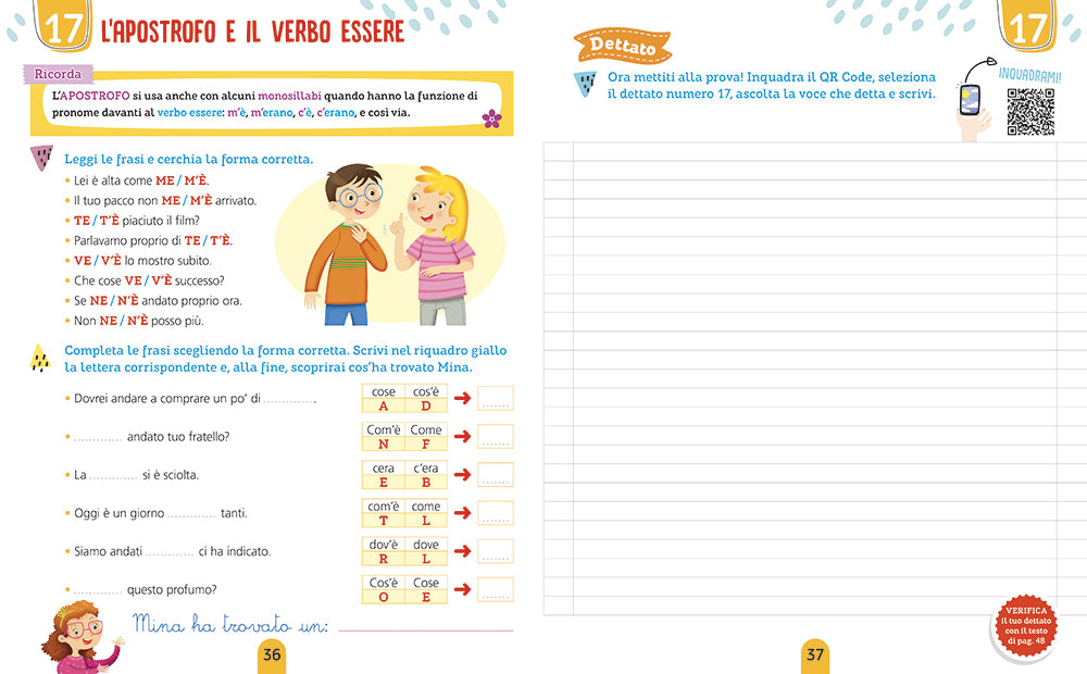 Il quaderno dei dettati classe 5
