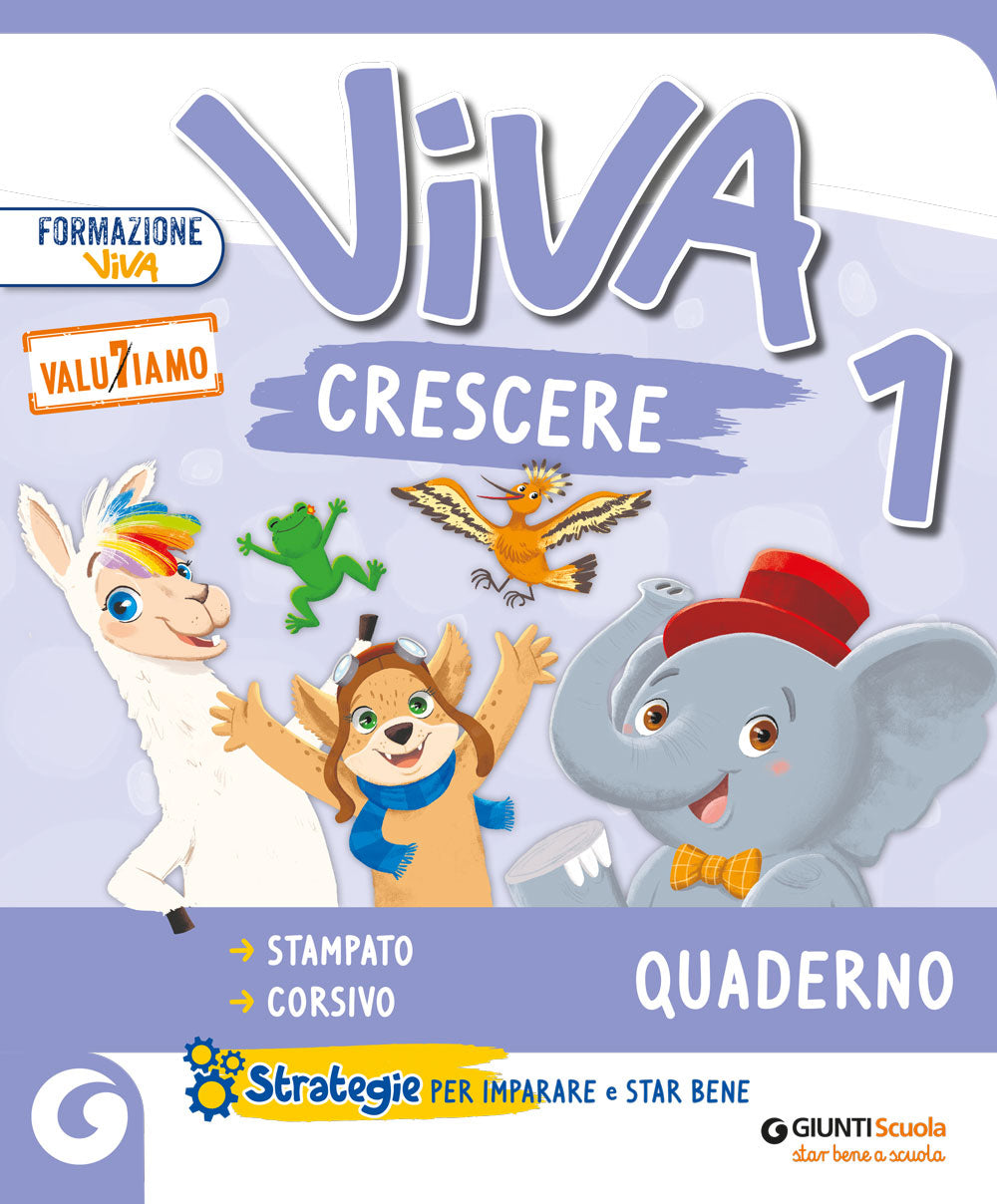 Viva Crescere - Quaderno di scrittura classe  1