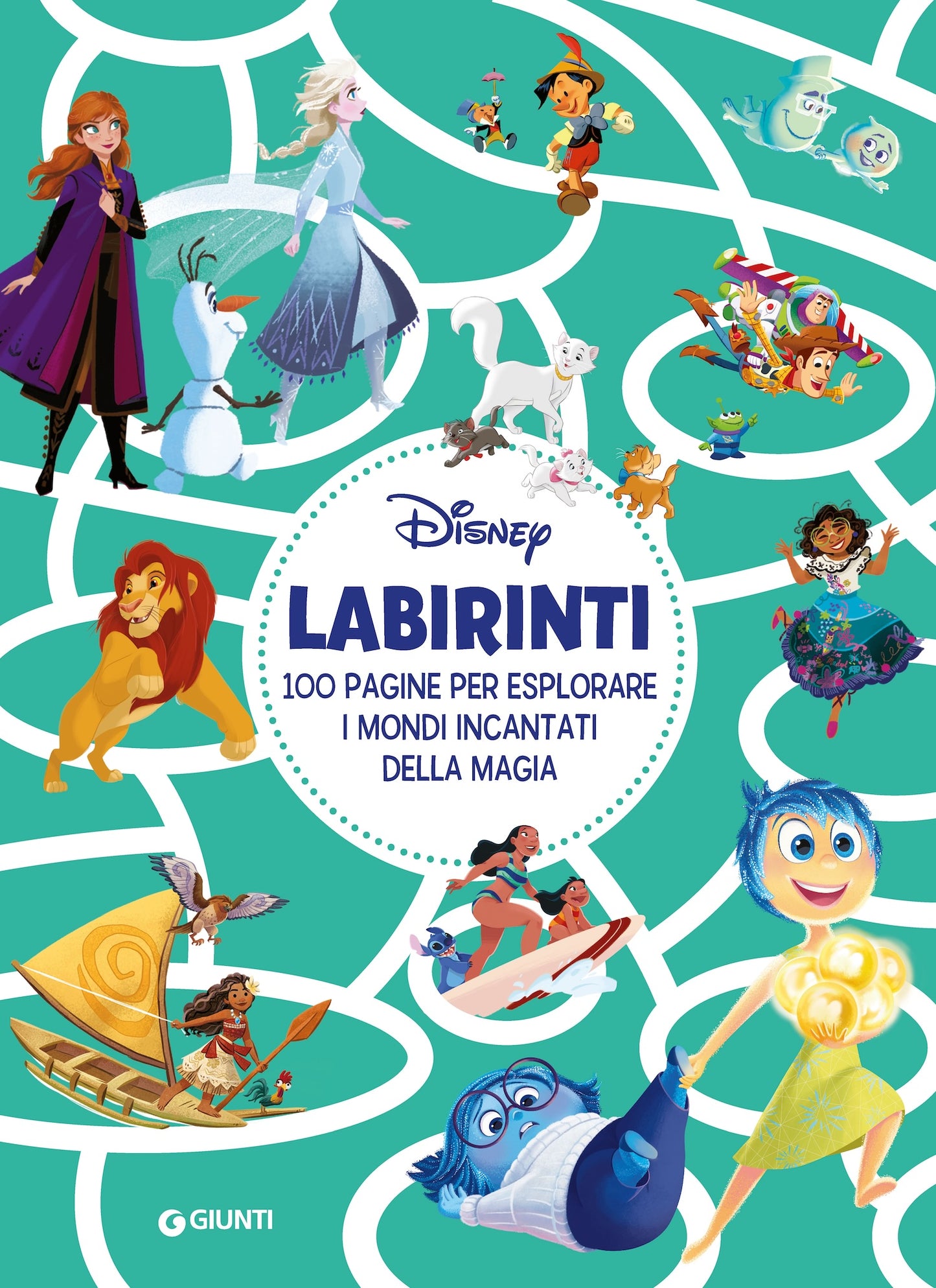 Labirinti Disney . 100 pagine per esplorare i mondi incantati della magia