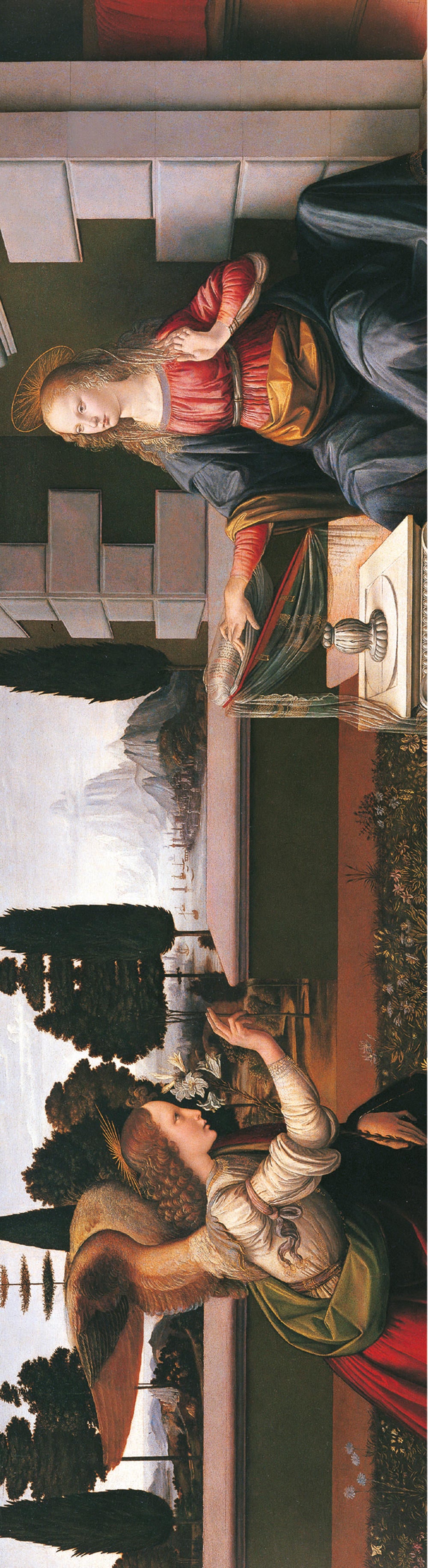 Leonardo Annunciazione - Segnalibro