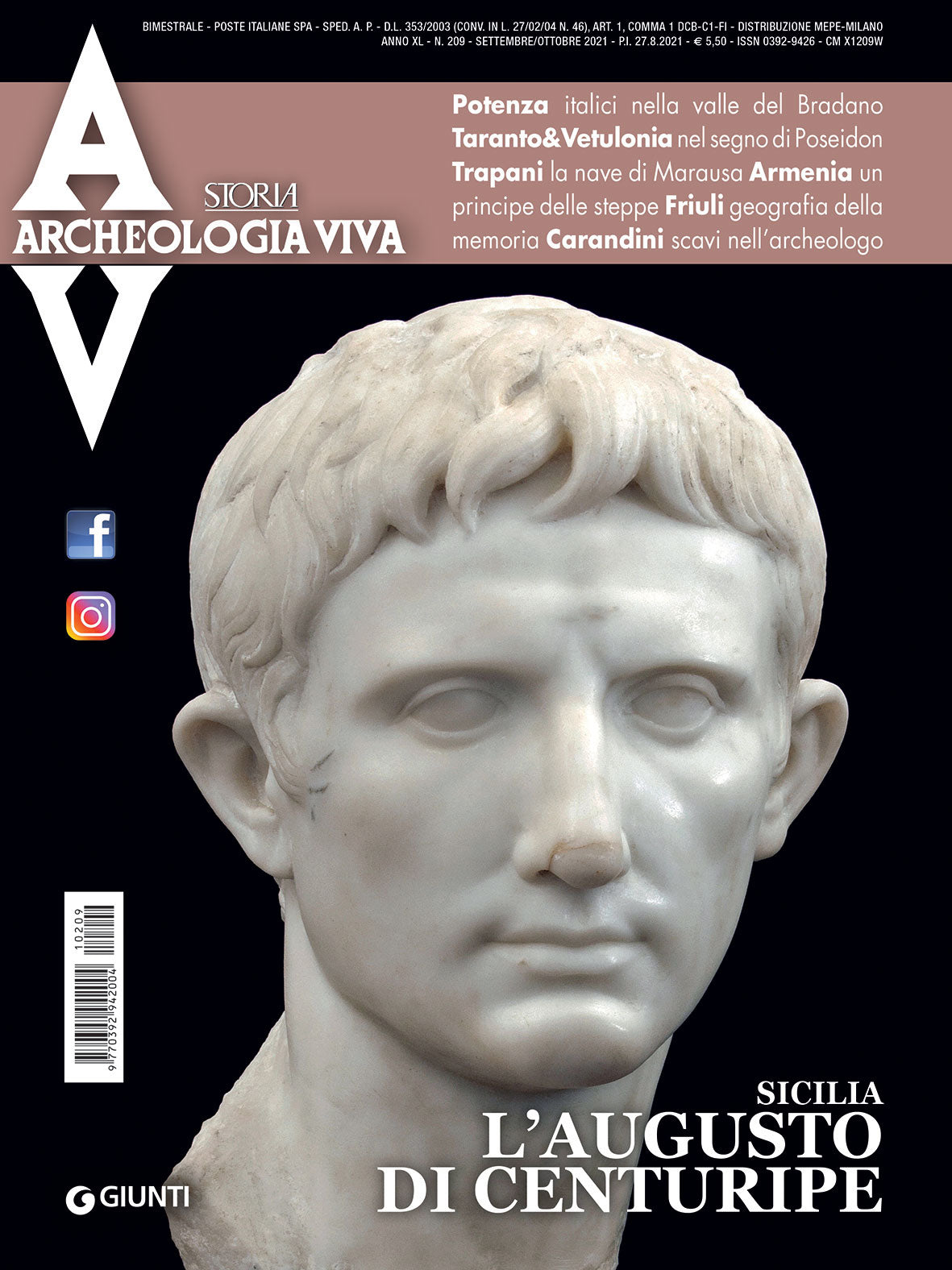 Archeologia Viva n. 209 - settembre/ottobre 2021. Rivista bimestrale
