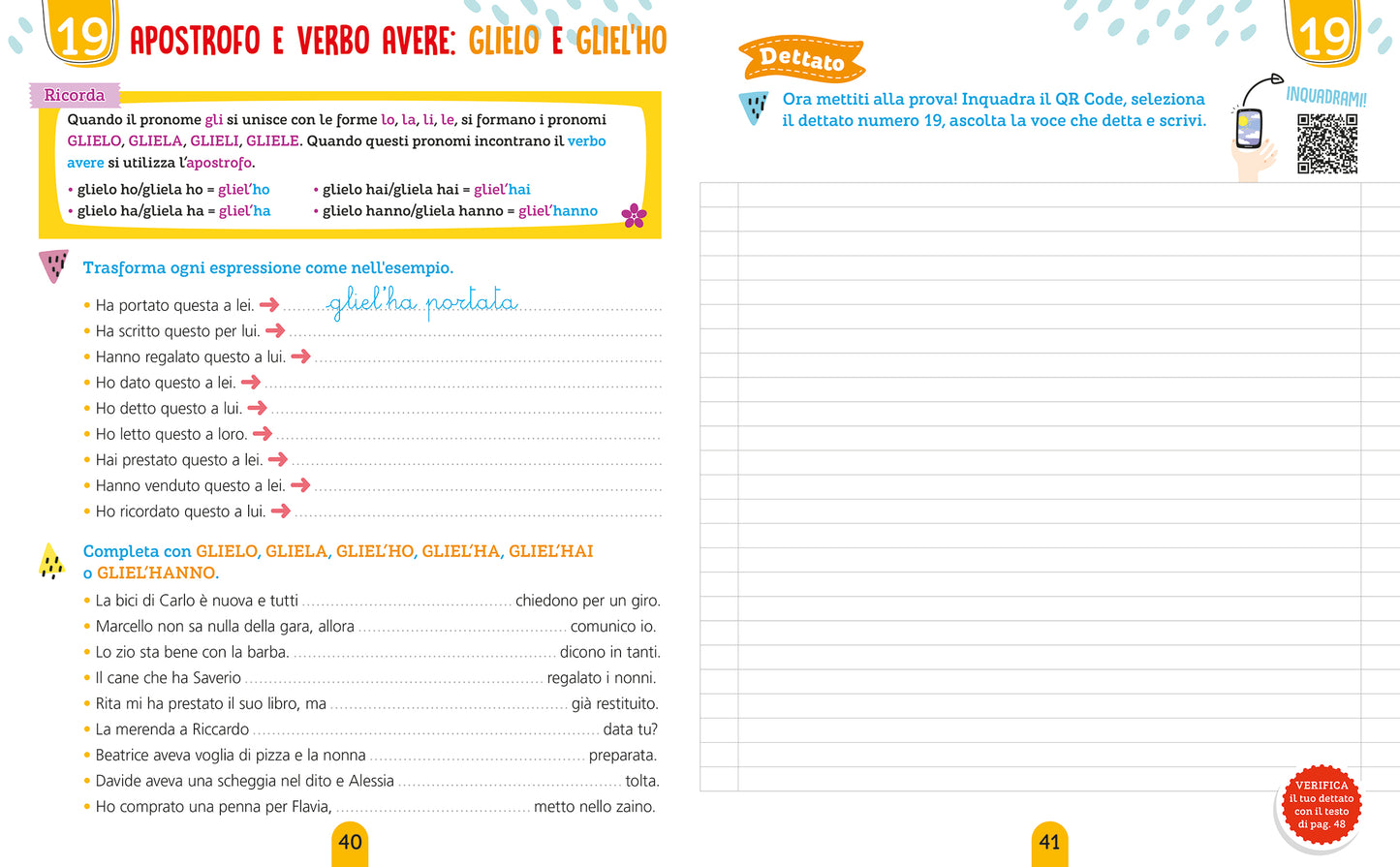 Tutto dettati. per imparare a scrivere correttamente