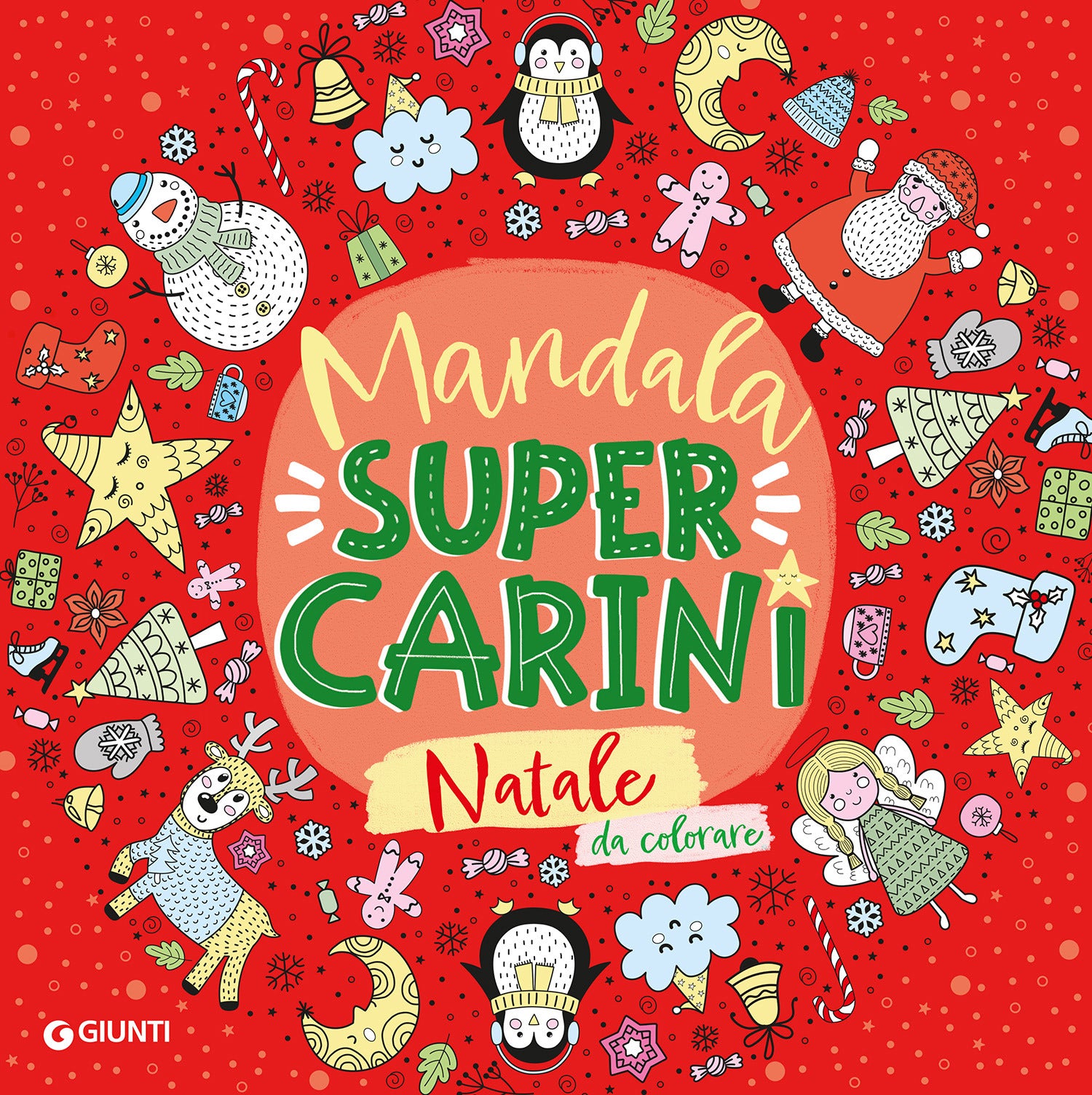 Mandala super carini. Natale