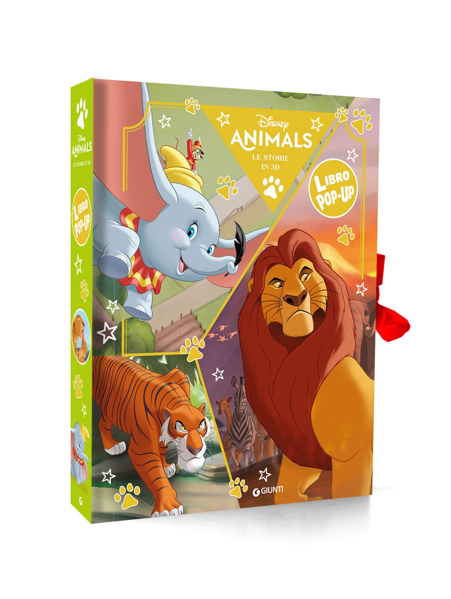 Disney Animals Libro Pop-up. La storia in 3d