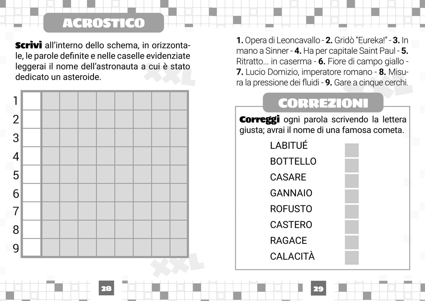 Enigmistica XXL. Grandi giochi da fare senza occhiali