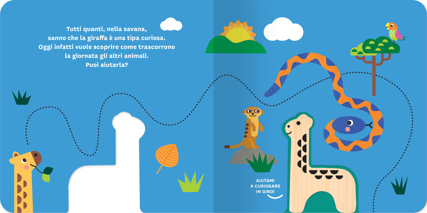 La giraffa curiosa