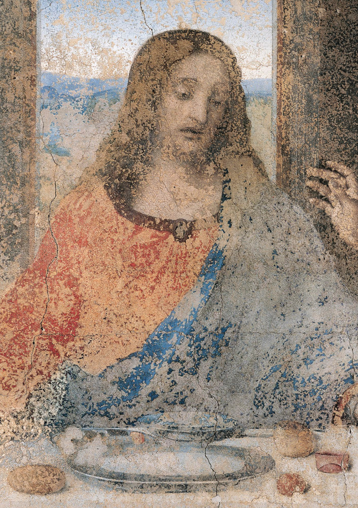 Cenacolo part. Cristo - cartolina