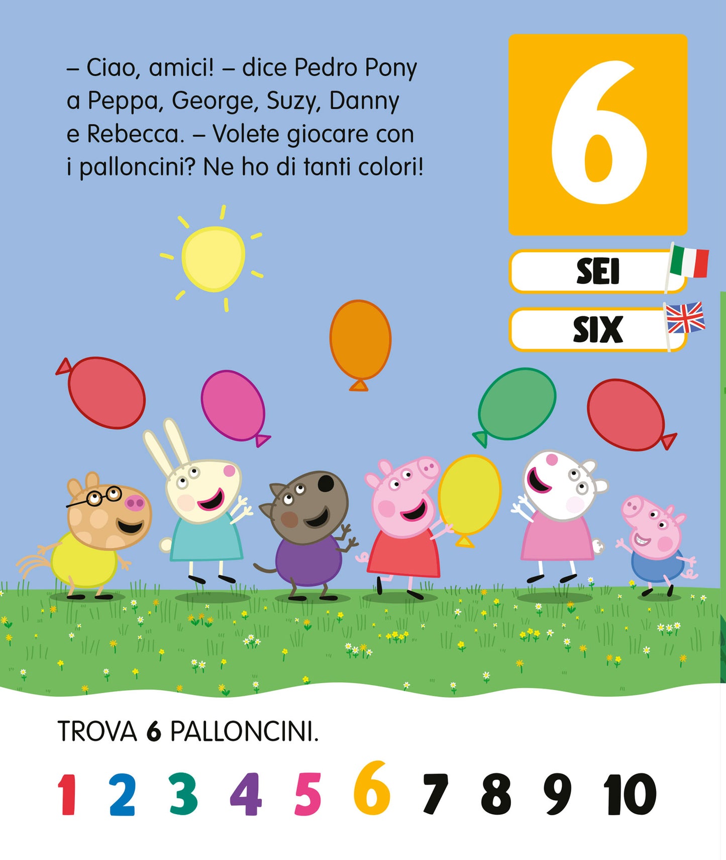 1,2 e 3... conta con Peppa!. impara con Peppa