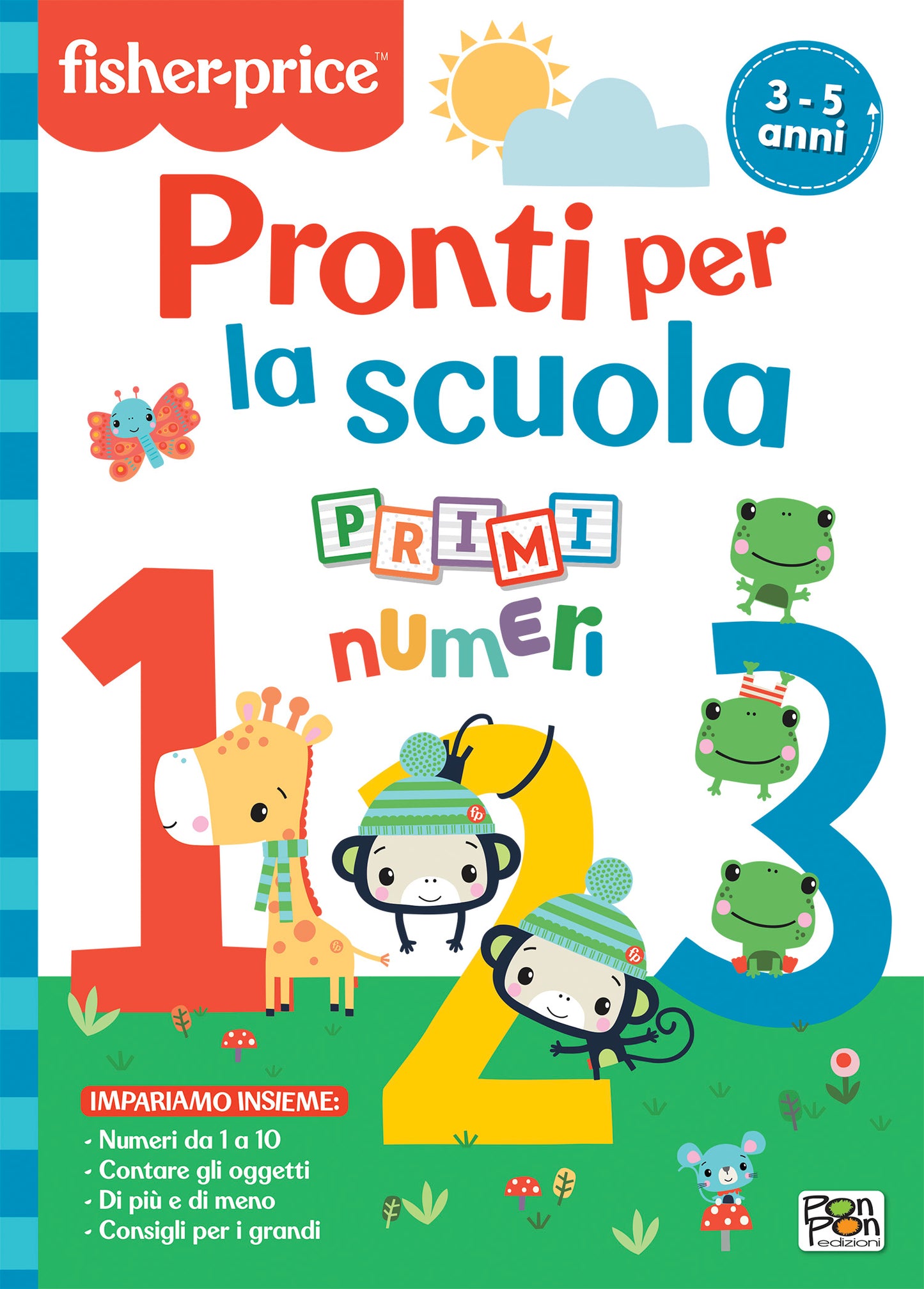 Pronti per la scuola. Primi numeri. Fisher Price