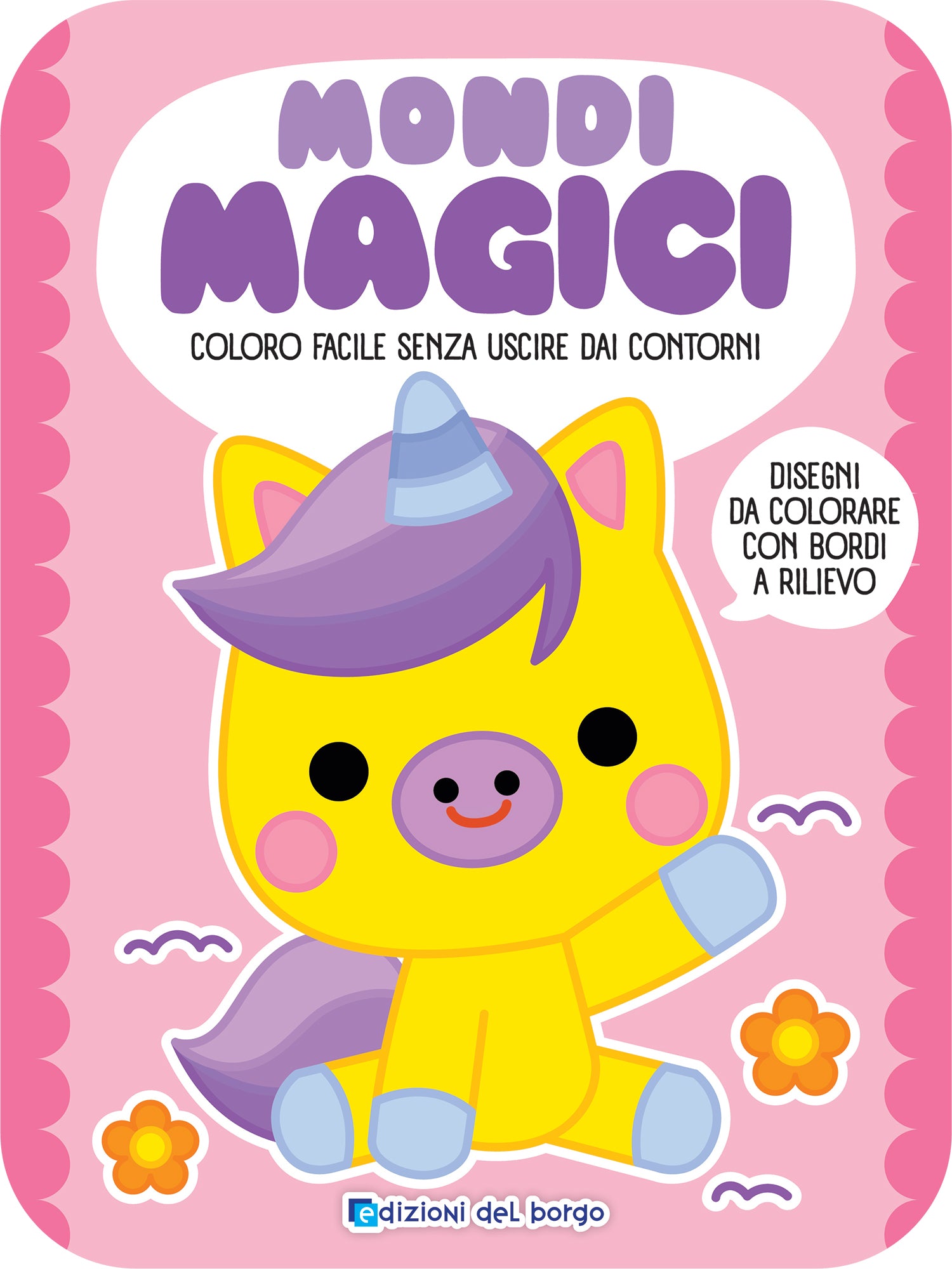 Mondi magici. Coloro facile senza uscire dai contorni