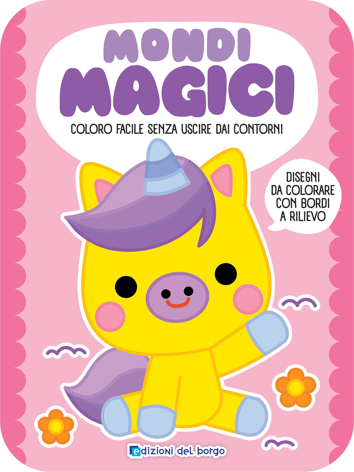 Mondi magici. Coloro facile senza uscire dai contorni