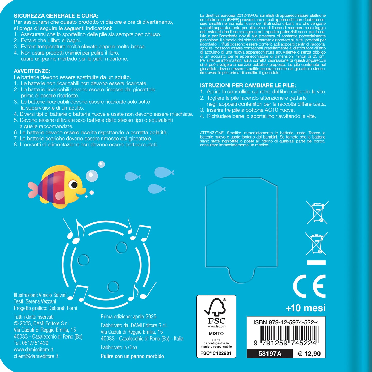 Mare. Libro Tattile Sonoro