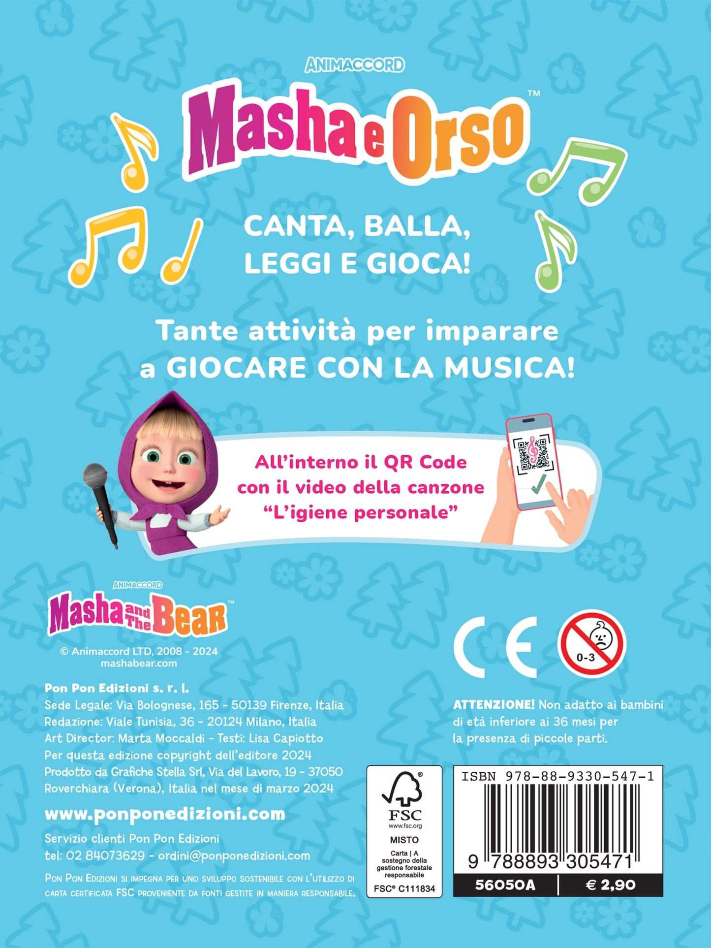 Canta con Masha. L'igiene personale