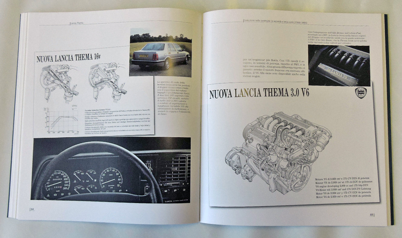 LANCIA THEMA Berlina, Station Wagon e 8.32. Berlina, Station Wagon e 8.32