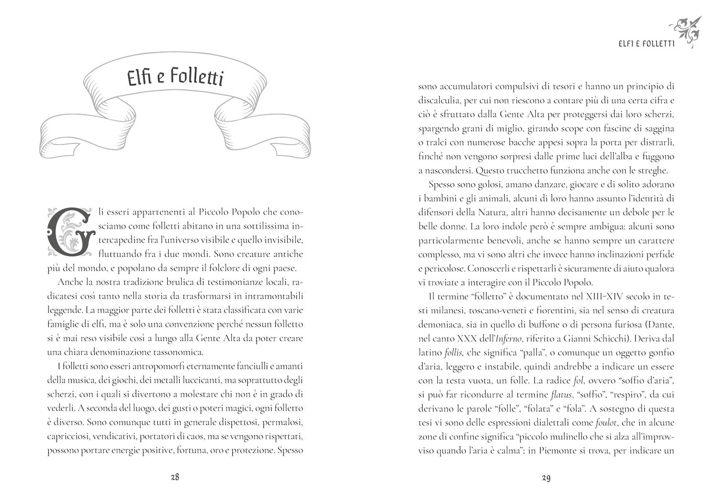 Creature magiche, mostri, streghe, fate