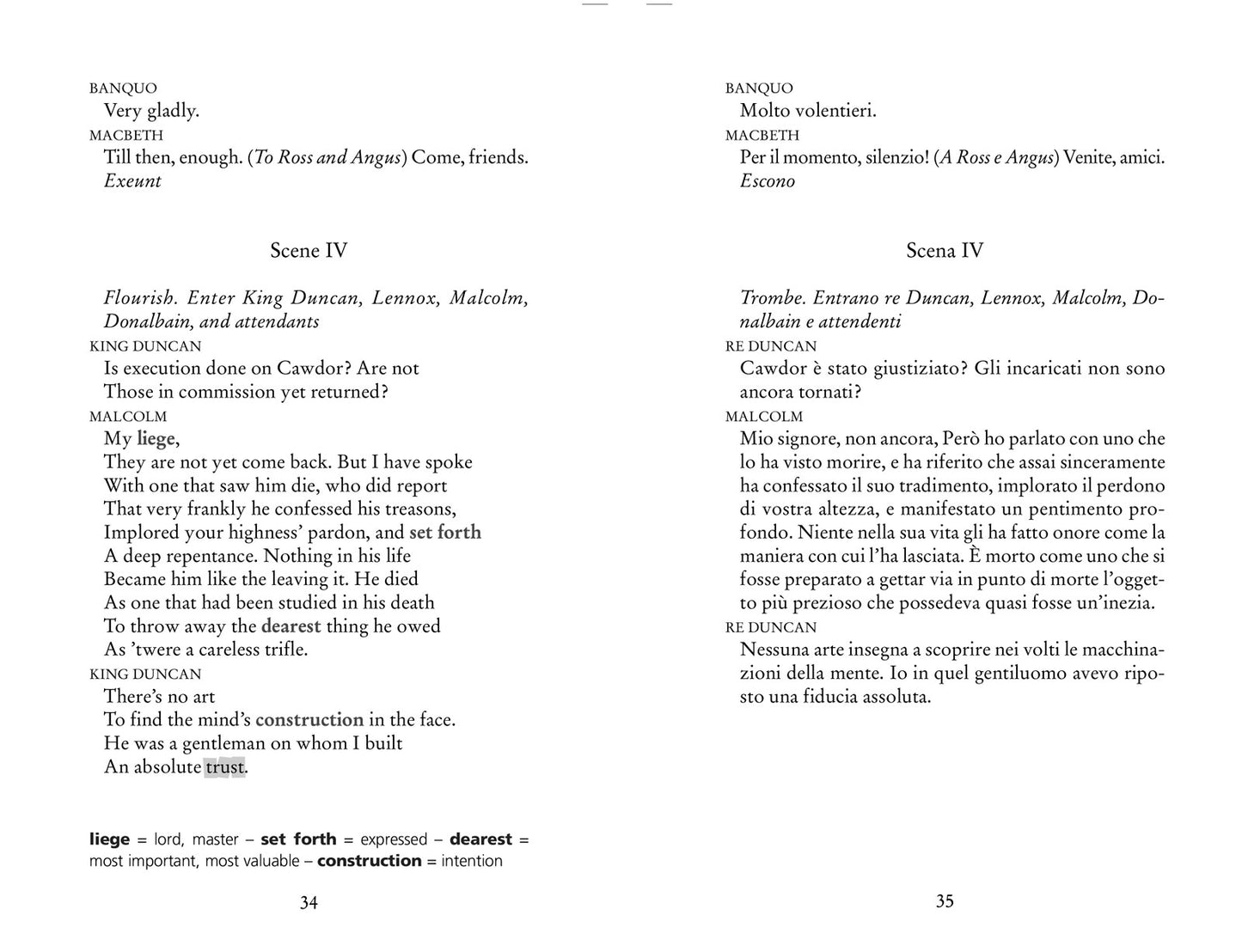 Macbeth. Con testo italiano a fronte e note linguistiche