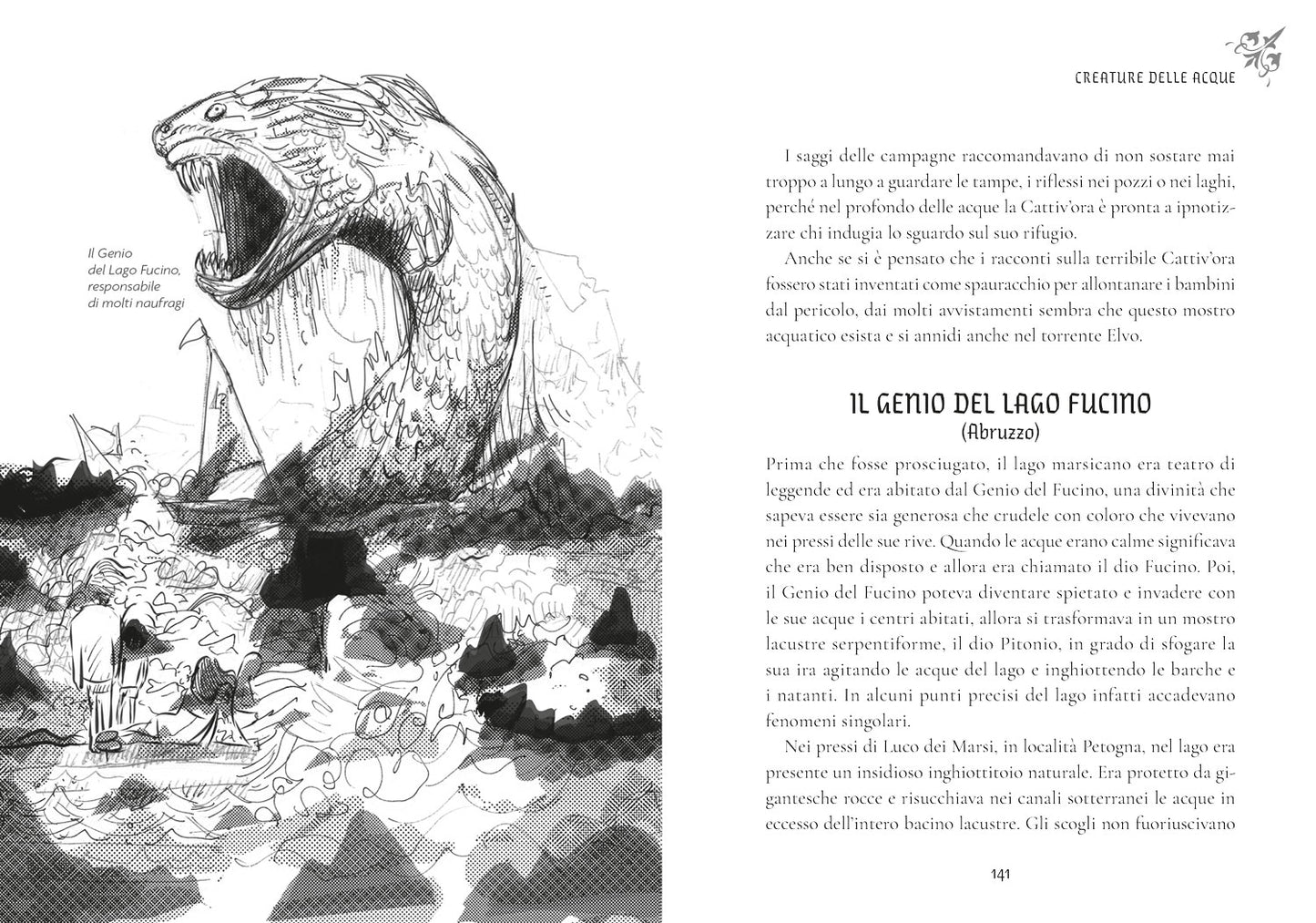 Creature magiche, mostri, streghe, fate